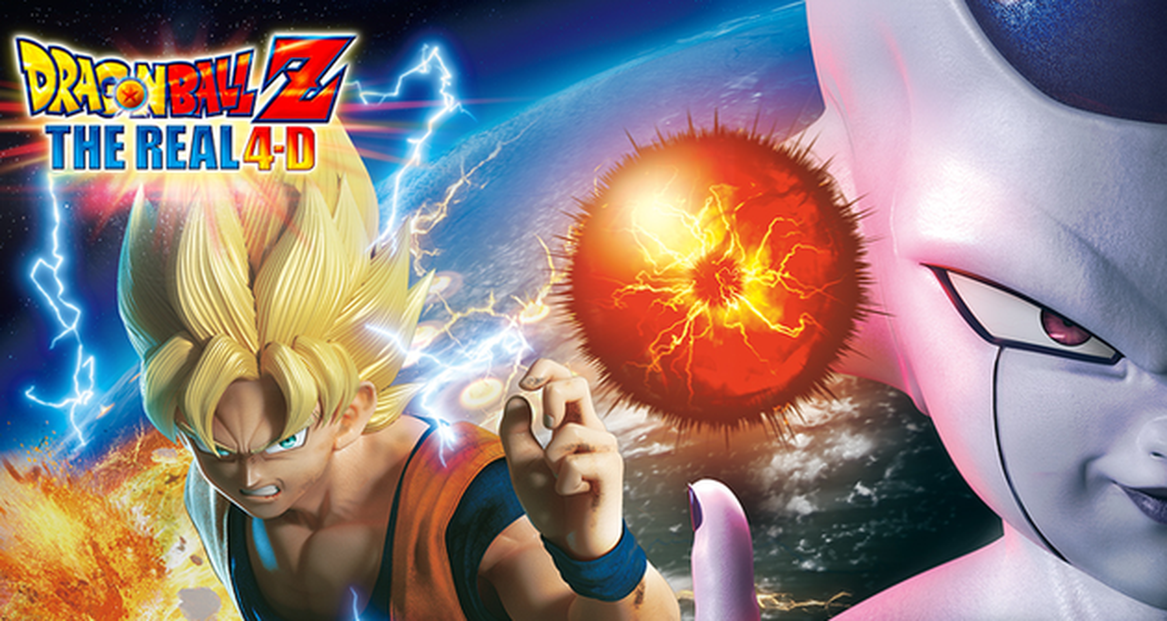 Dragon Ball Z - El combate de Goku y Freezer en 4 dimensiones
