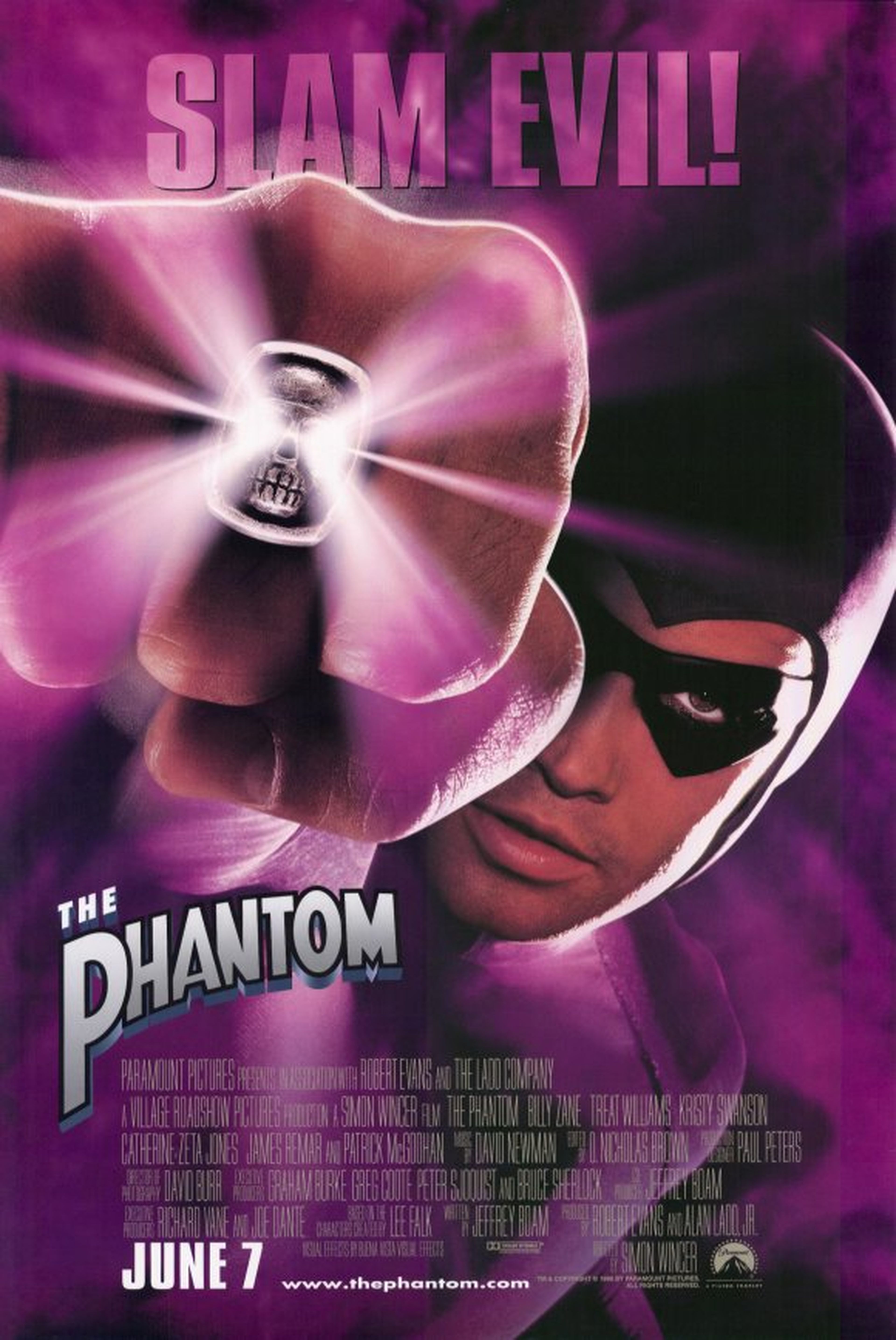 The Phantom: El Hombre Enmascarado (1996)- Crítica