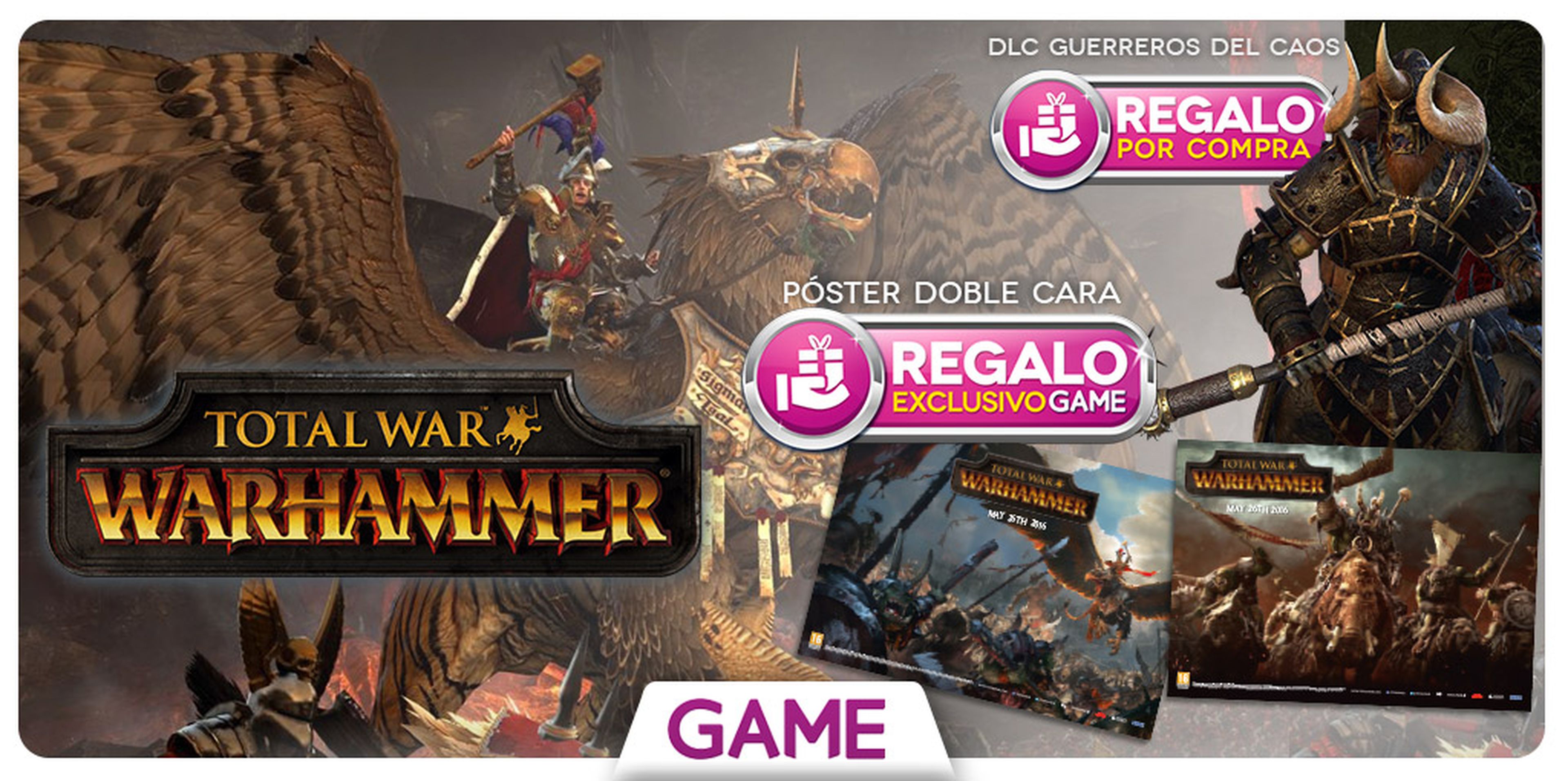 Total War Warhammer - Regalo exclusivo en GAME
