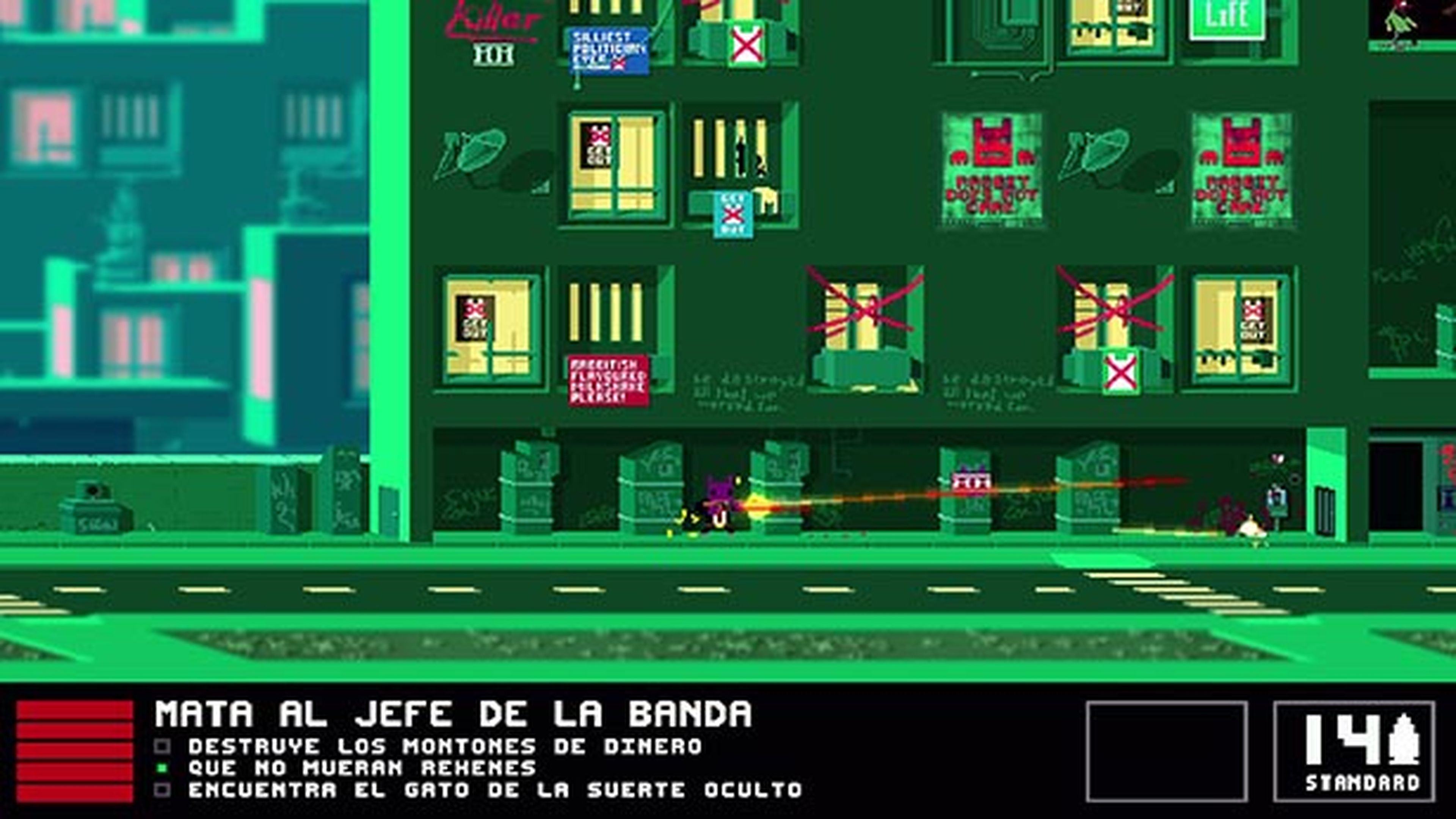 Not a Hero: Super Snazzy Edition - Análisis para Xbox One