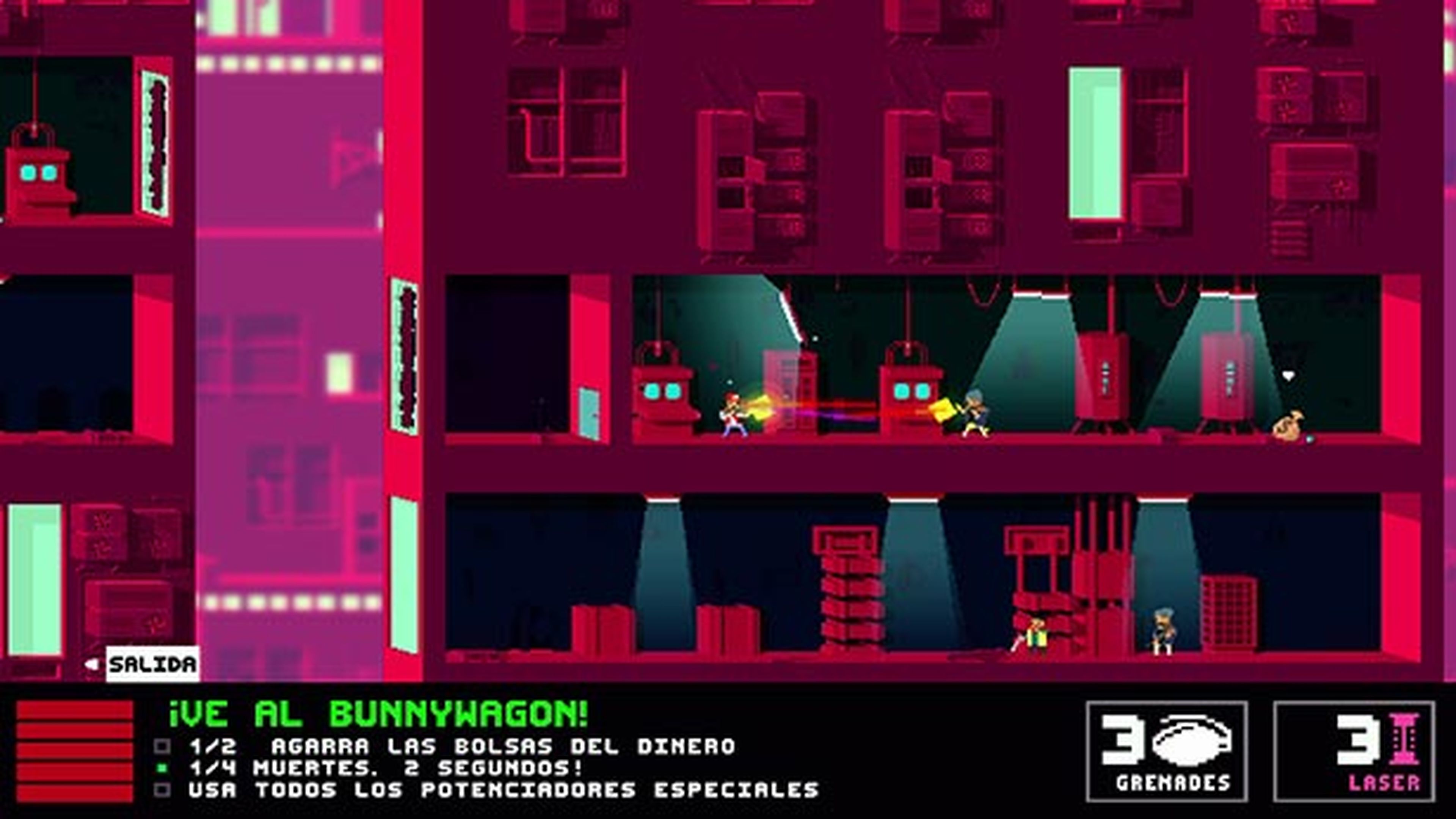 Not a Hero: Super Snazzy Edition - Análisis para Xbox One