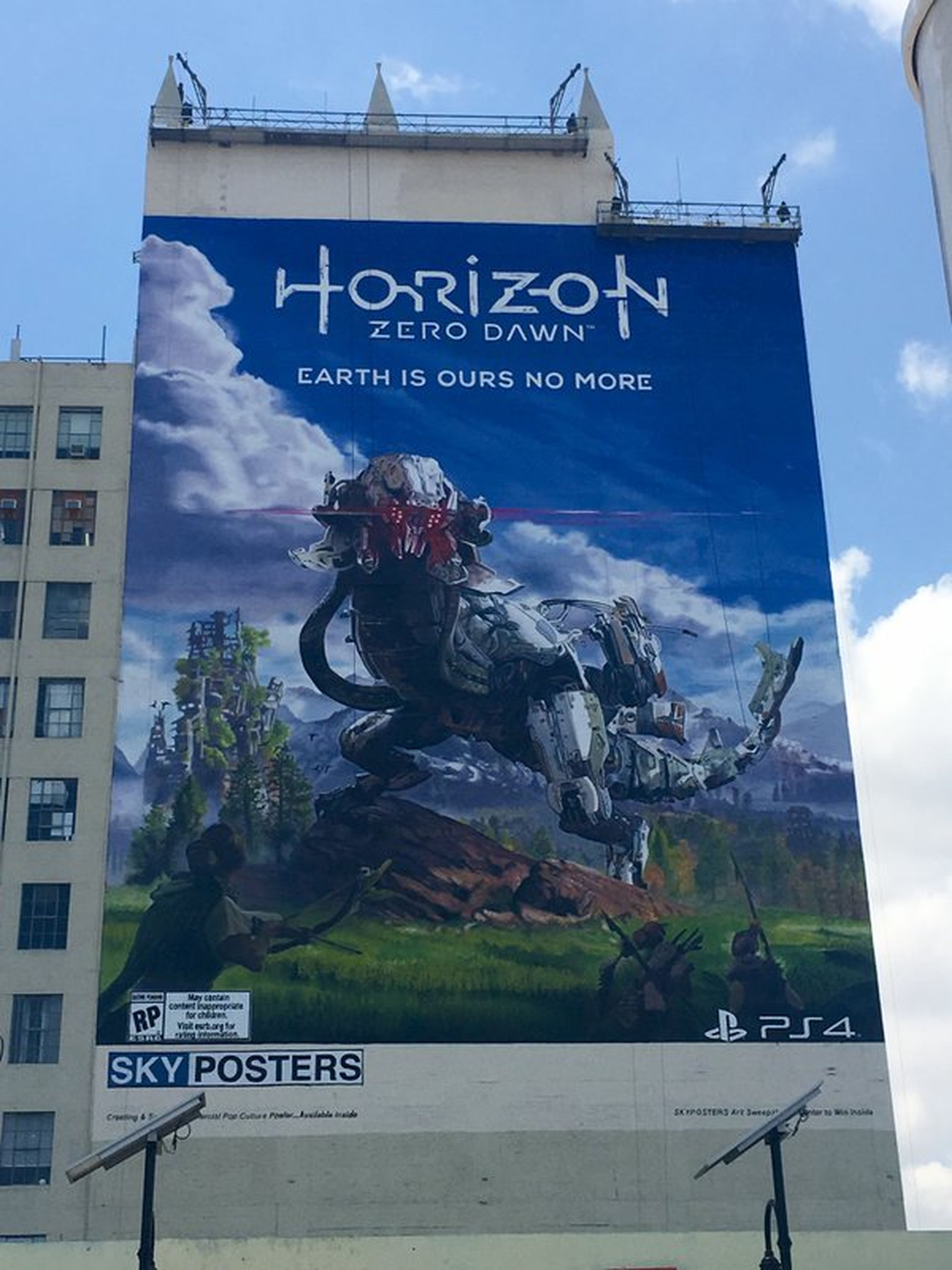 E3 2016 - Horizon Zero Dawn: Cartel gigante