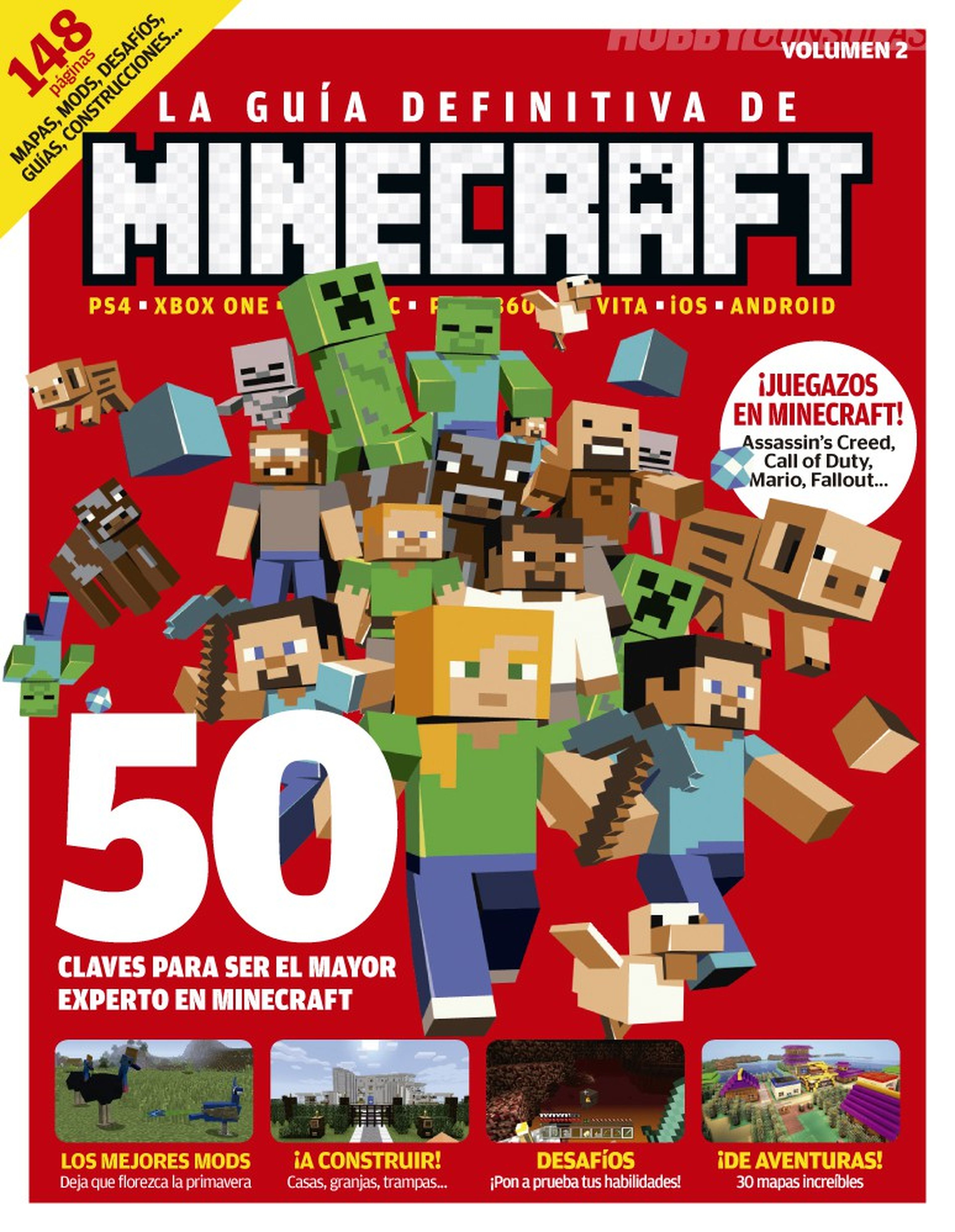 ¡La guía definitiva de Minecraft número 2 ya a la venta!