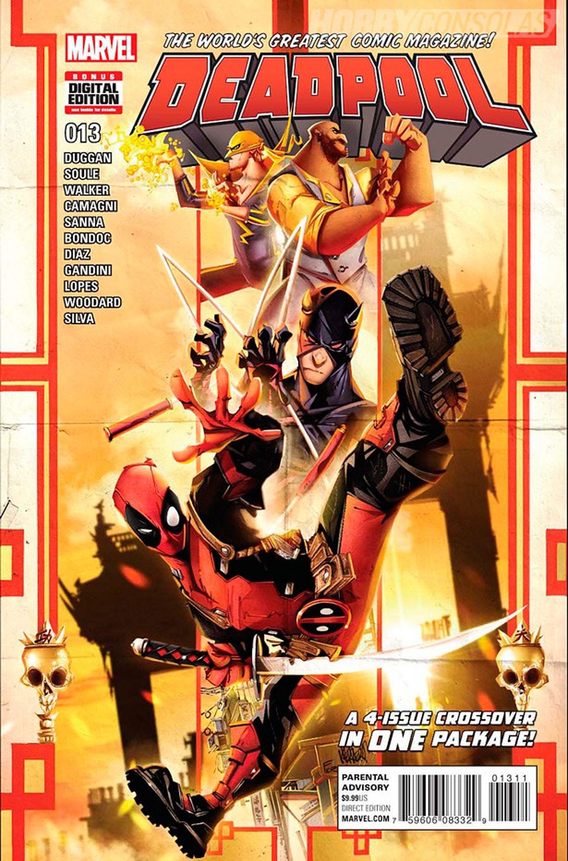Deadpool #13 avance del cómic