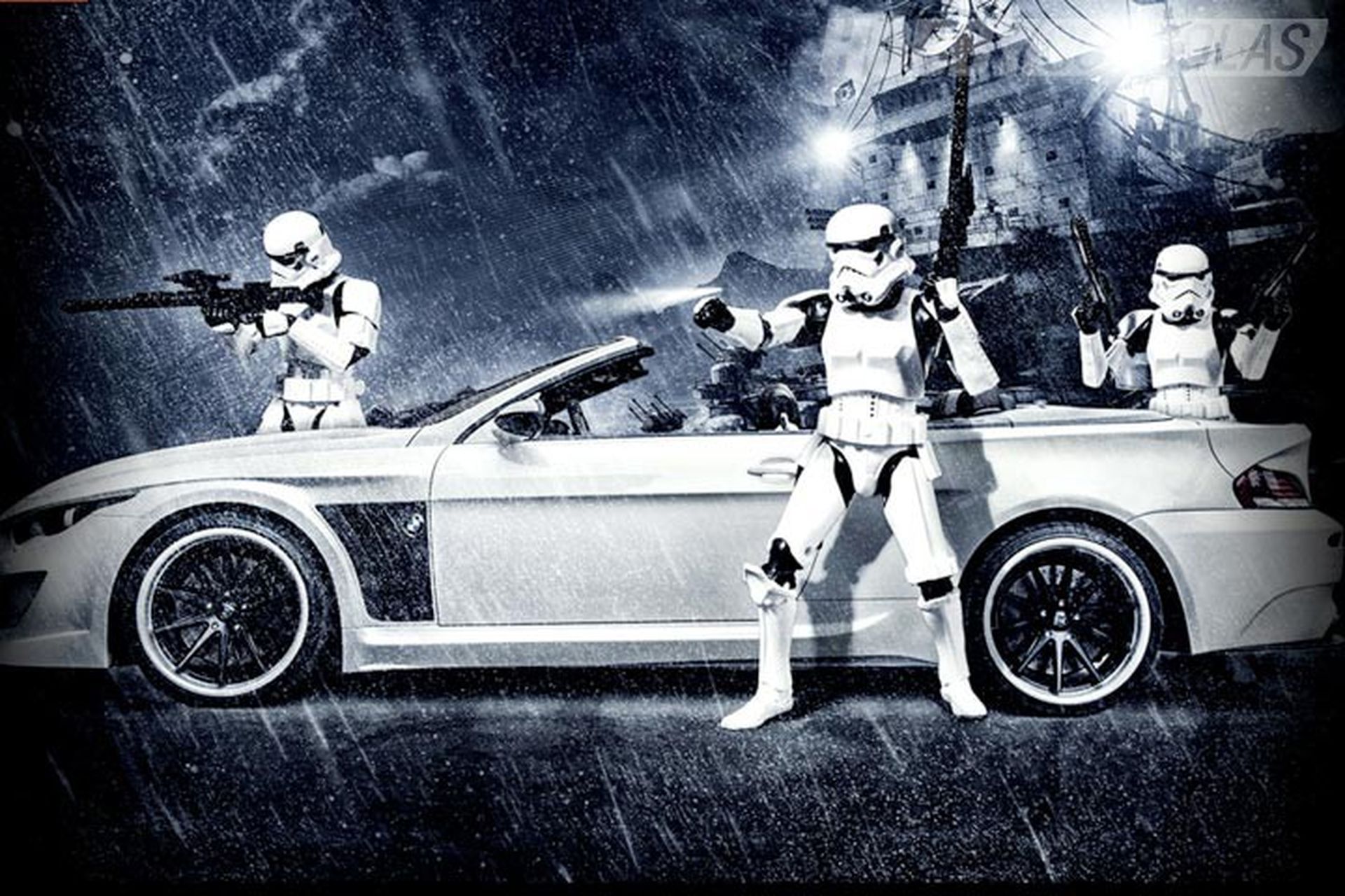Star Wars - Un BMW inspirado en los Stormtrooper
