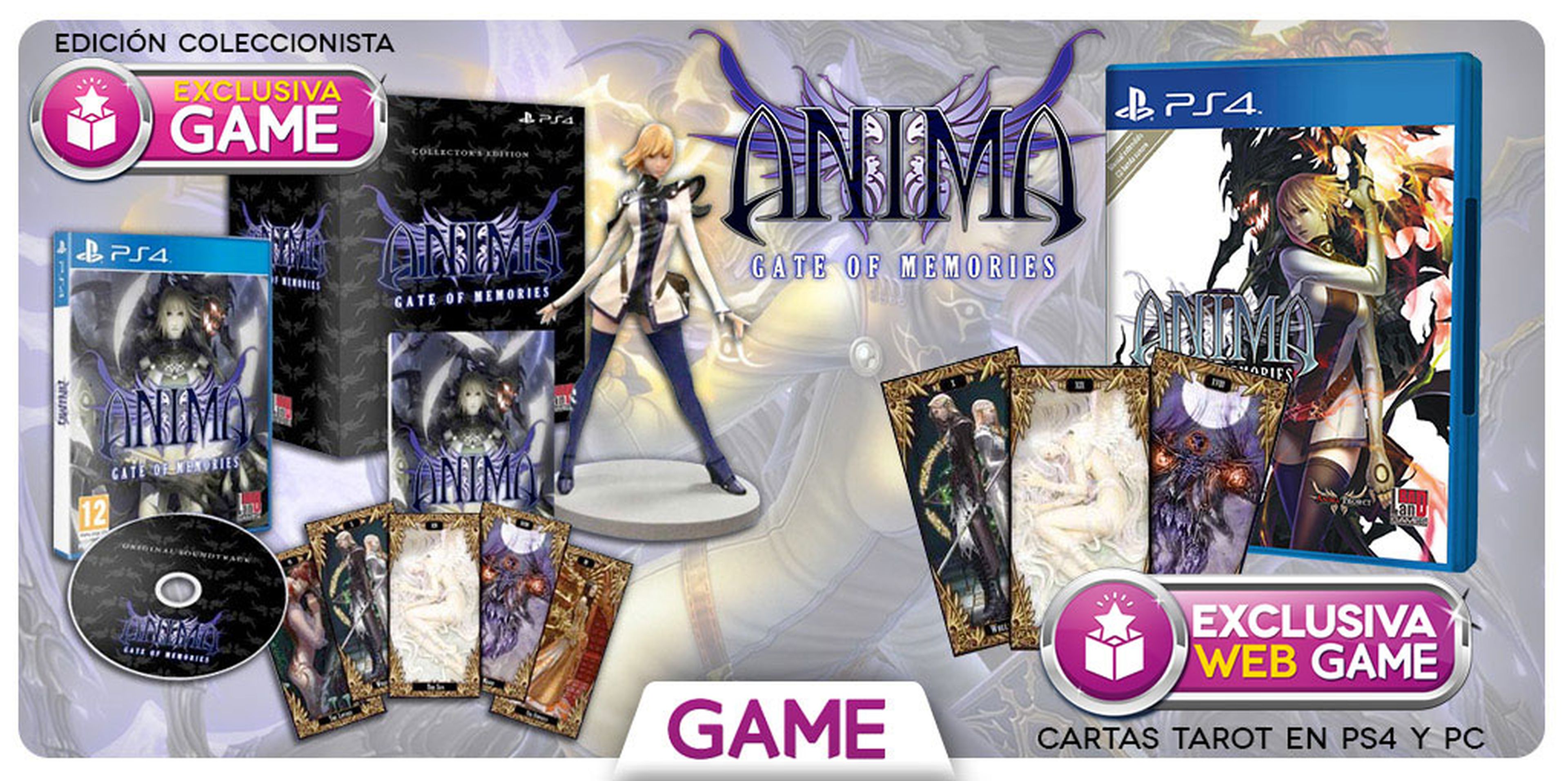 Anima Gate of Memories - Edición exclusiva y regalos en GAME