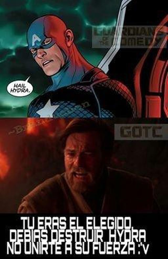 Capitán América de Hydra - Los mejores memes