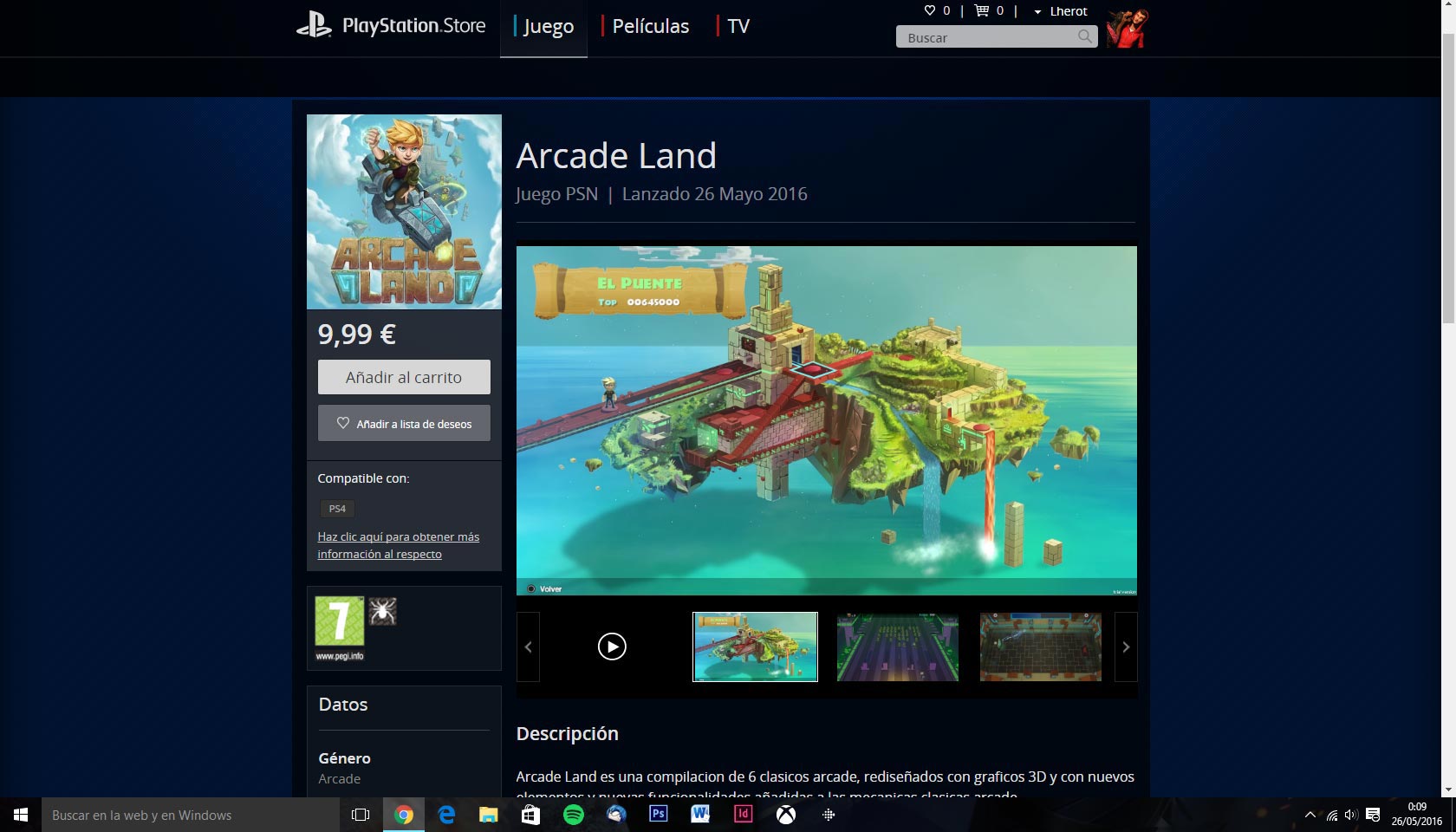 Arcade Land ya disponible Arcade Land ya disponible