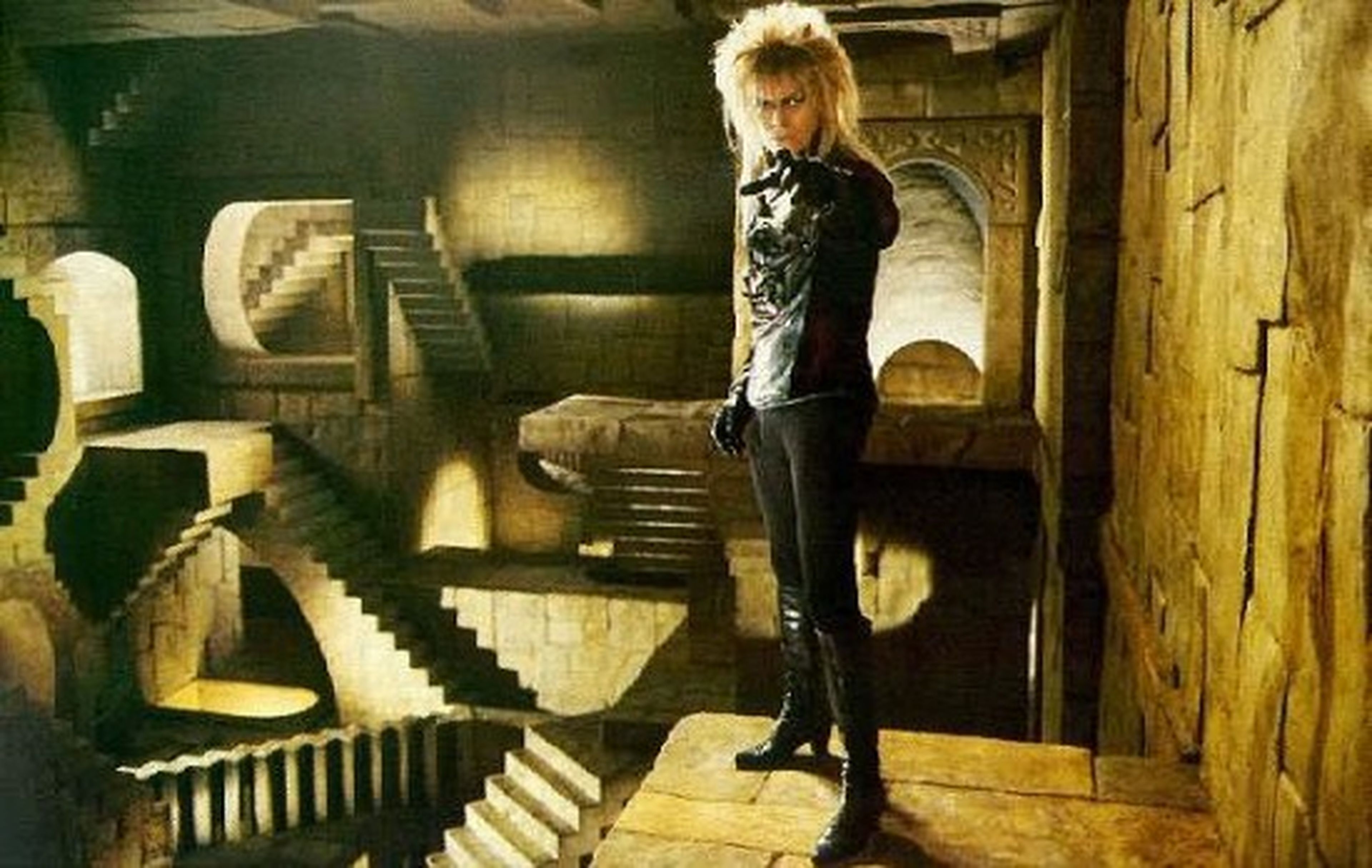 David Bowie en Dentro del laberinto