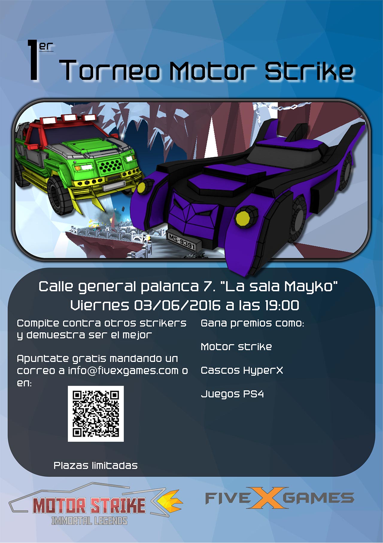 Torneo Motor Strike Immortal Legends Torneo Motor Strike Immortal Legends
