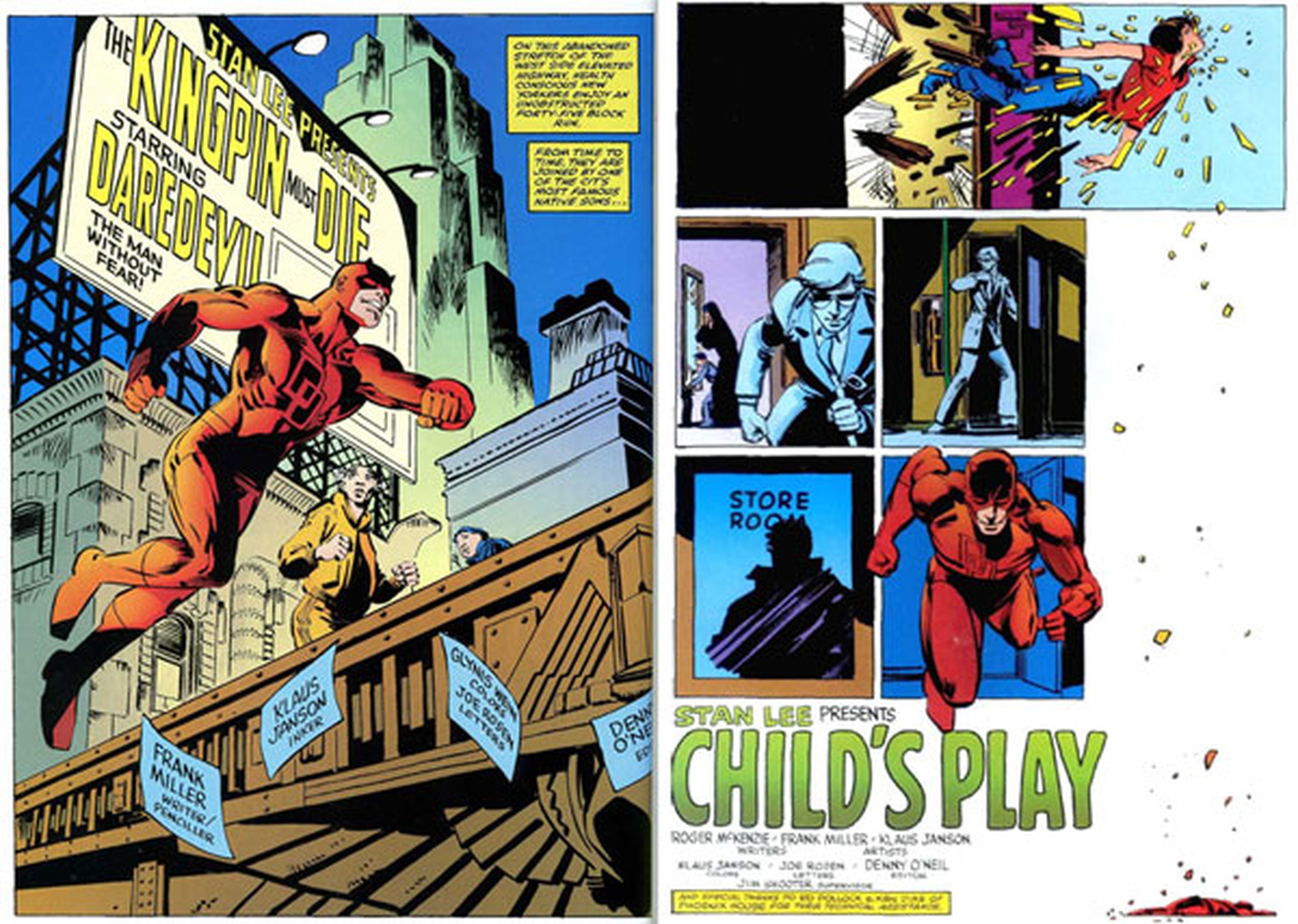Daredevil, de Frank Miller y Klaus Janson - Review de un cómic imprescindible