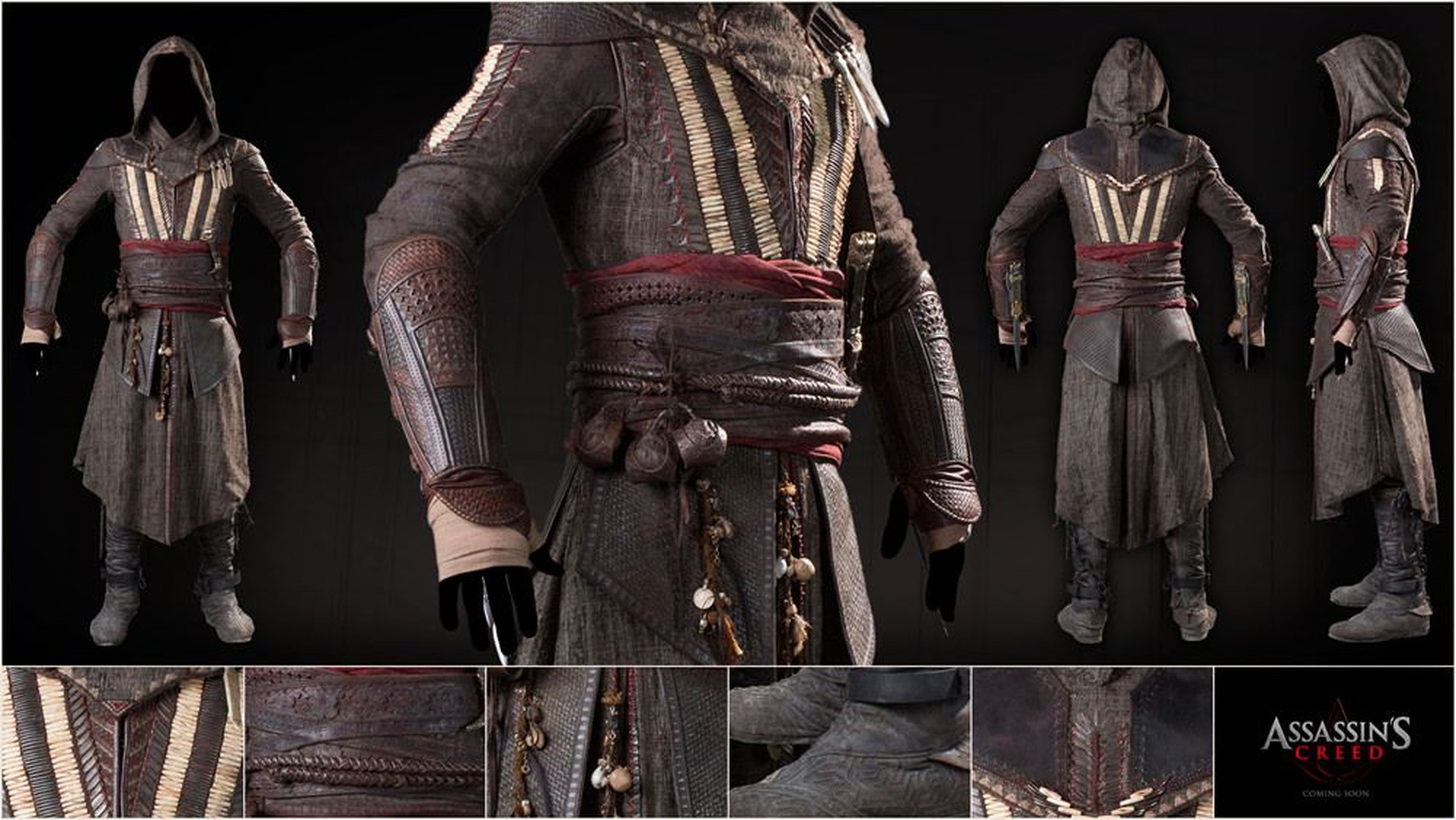 Assassin's Creed – Así son los trajes de María y Aguilar de Nerha en la película.