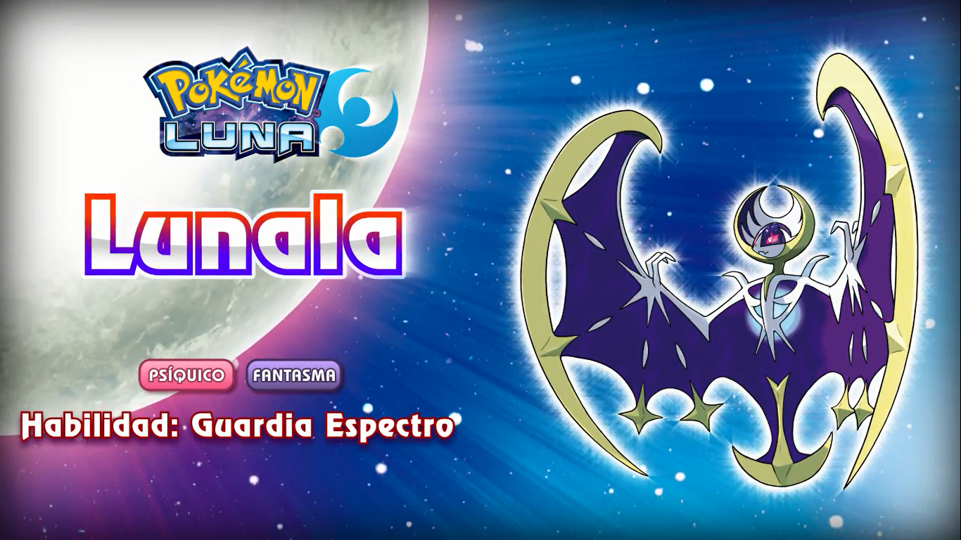 Pokémon Sol y Luna - Pokémon legendarios revelados