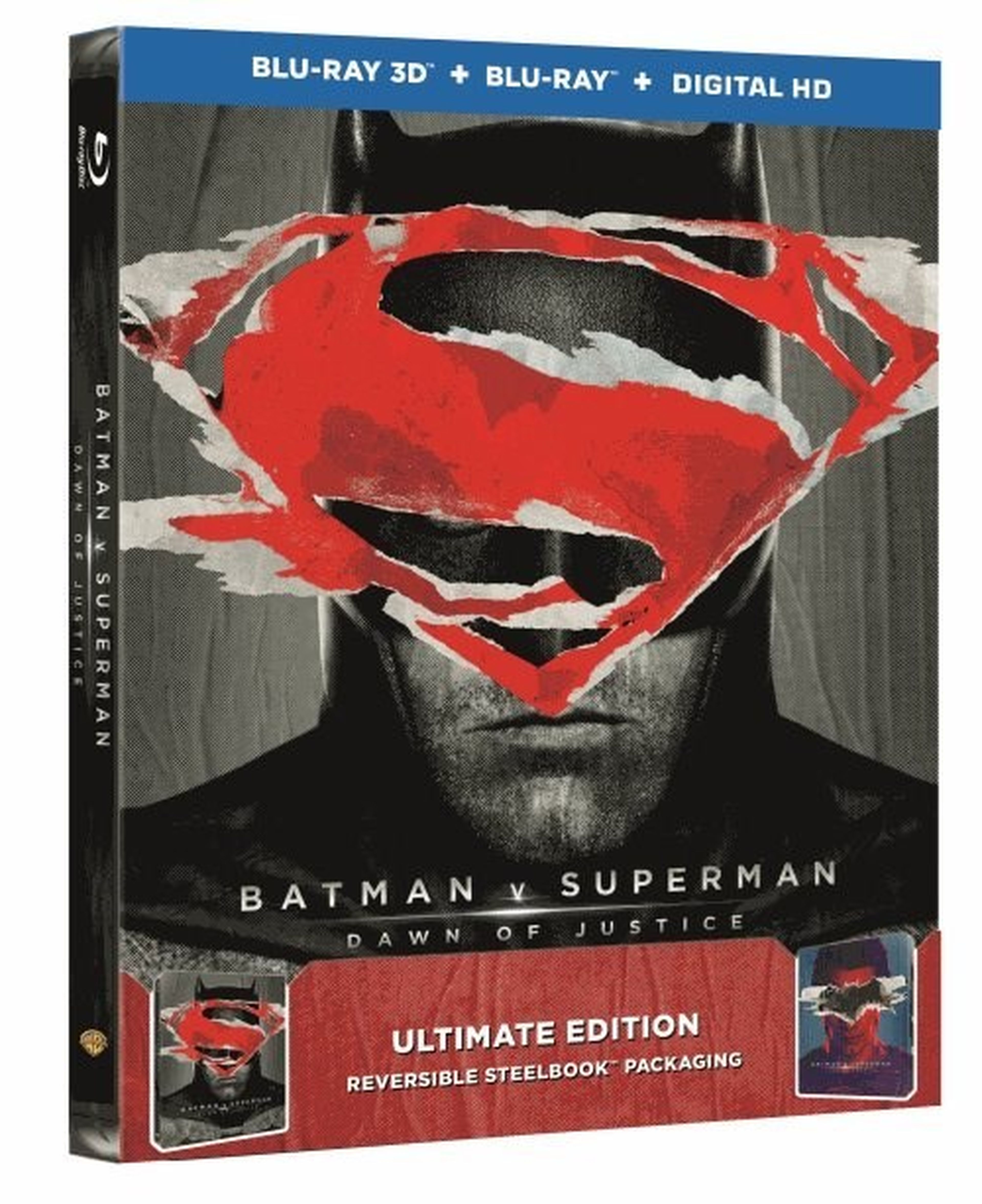 Batman v. Superman – Tráiler de la edición en Blu-Ray + Portadas y características especiales