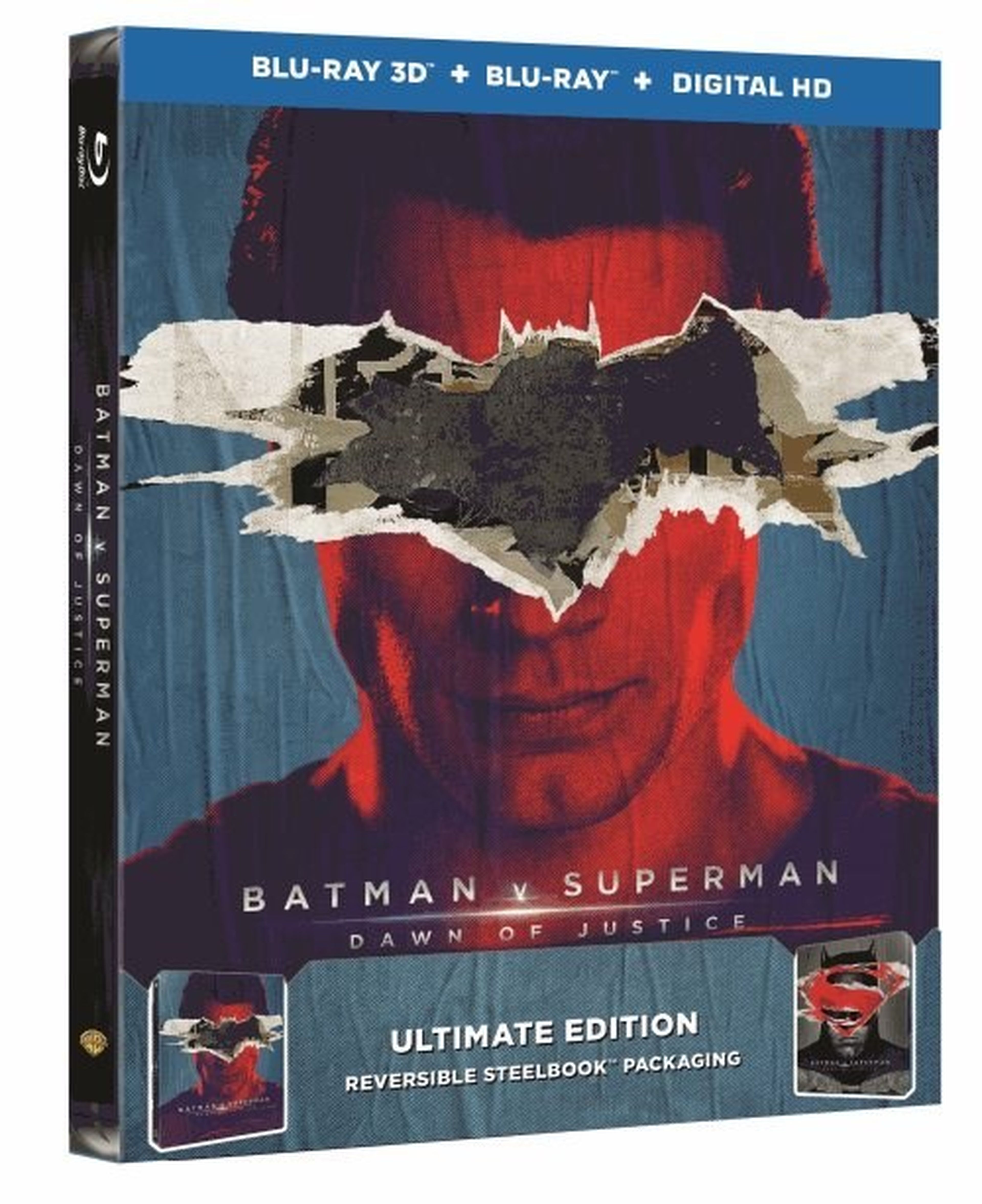 Batman v. Superman – Tráiler de la edición en Blu-Ray + Portadas y características especiales