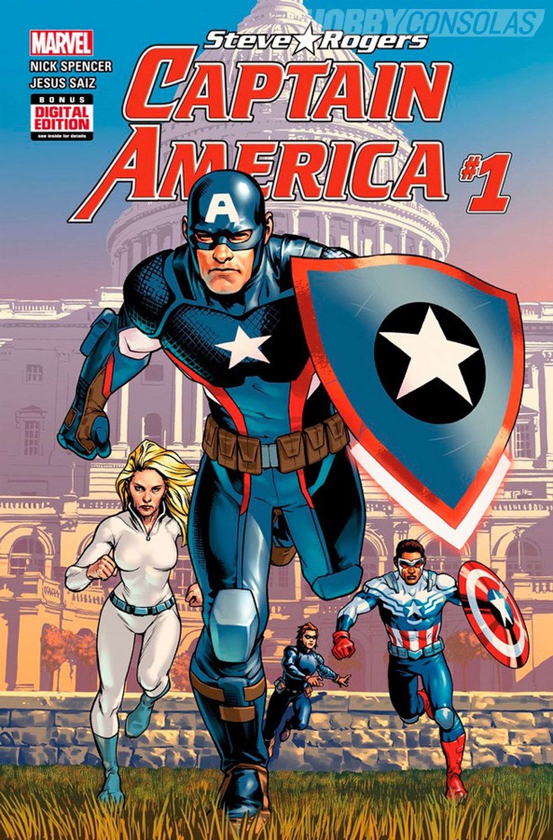 Captain America: Steve Rogers #1 - Avance del Cómic