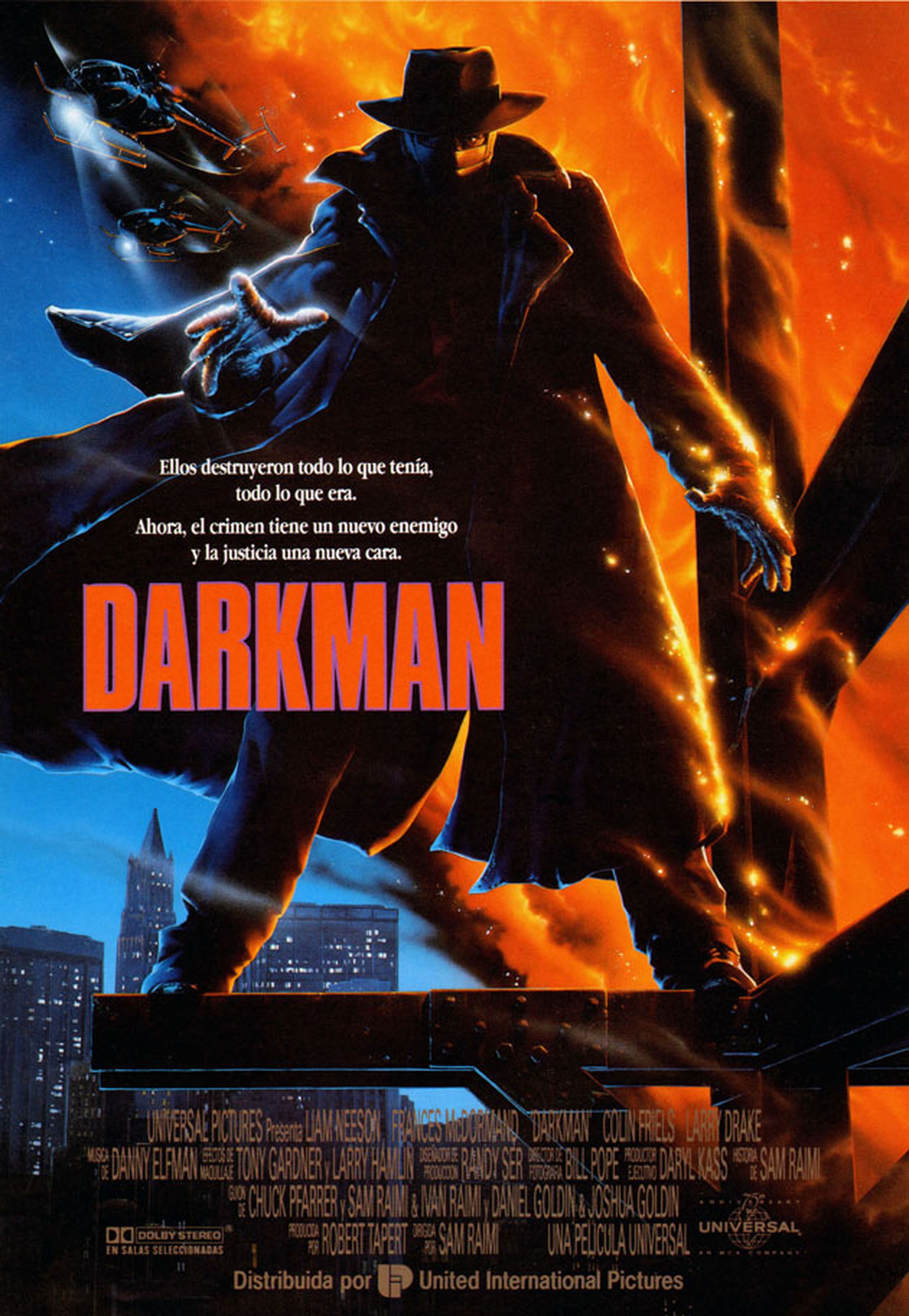 Darkman - Crítica de la película del superhéroe oscuro de Sam Raimi