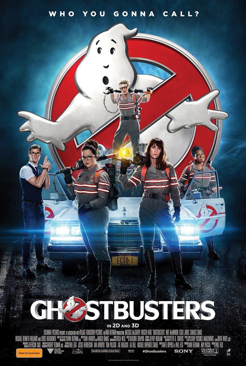 Cazafantasmas – Póster definitivo para el reboot femenino de Ghostbusters