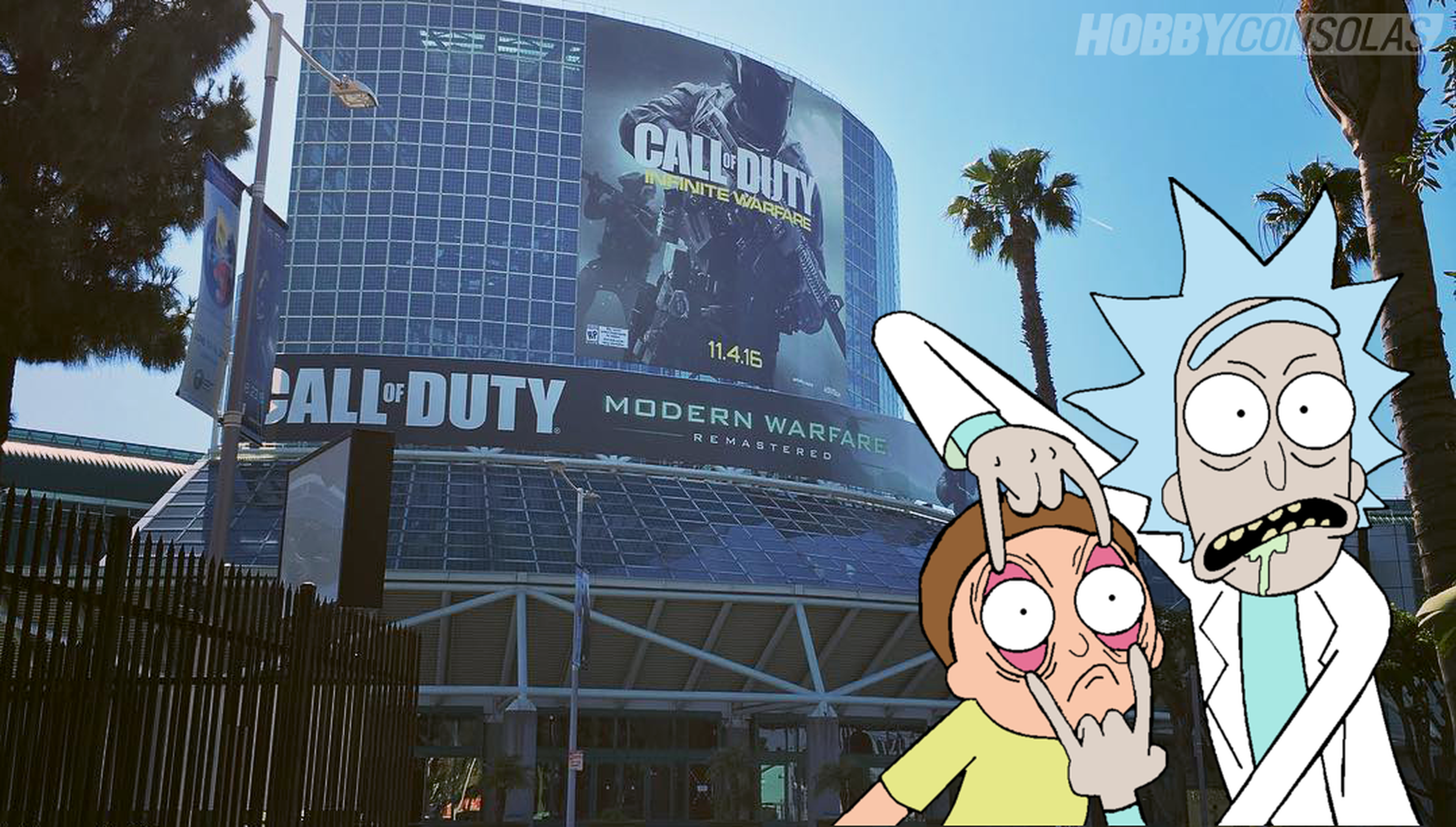 E3 2016 - El E3 fuera del Convention Center