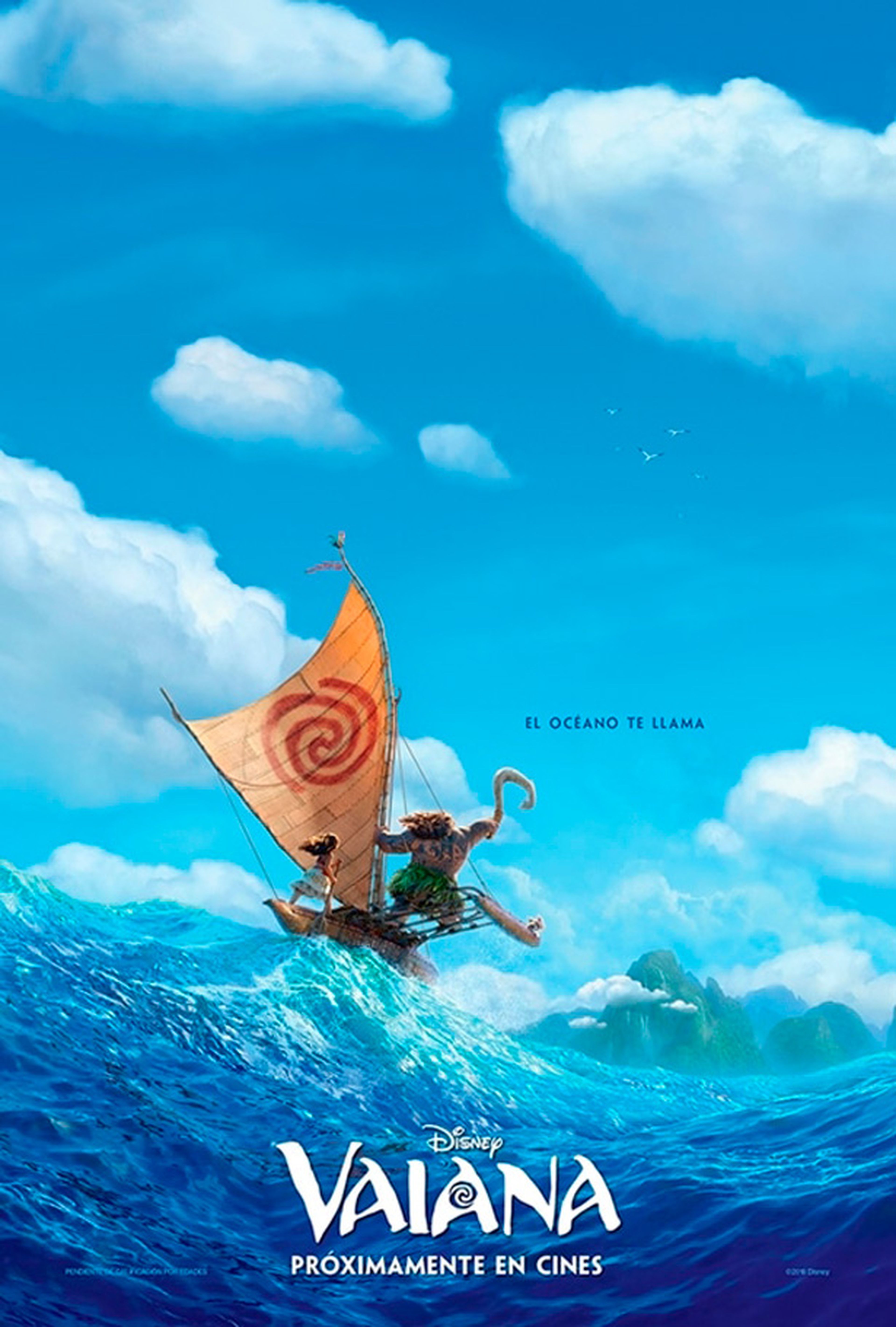 Vaiana - Primer tráiler y cartel de la nueva película animada de Disney