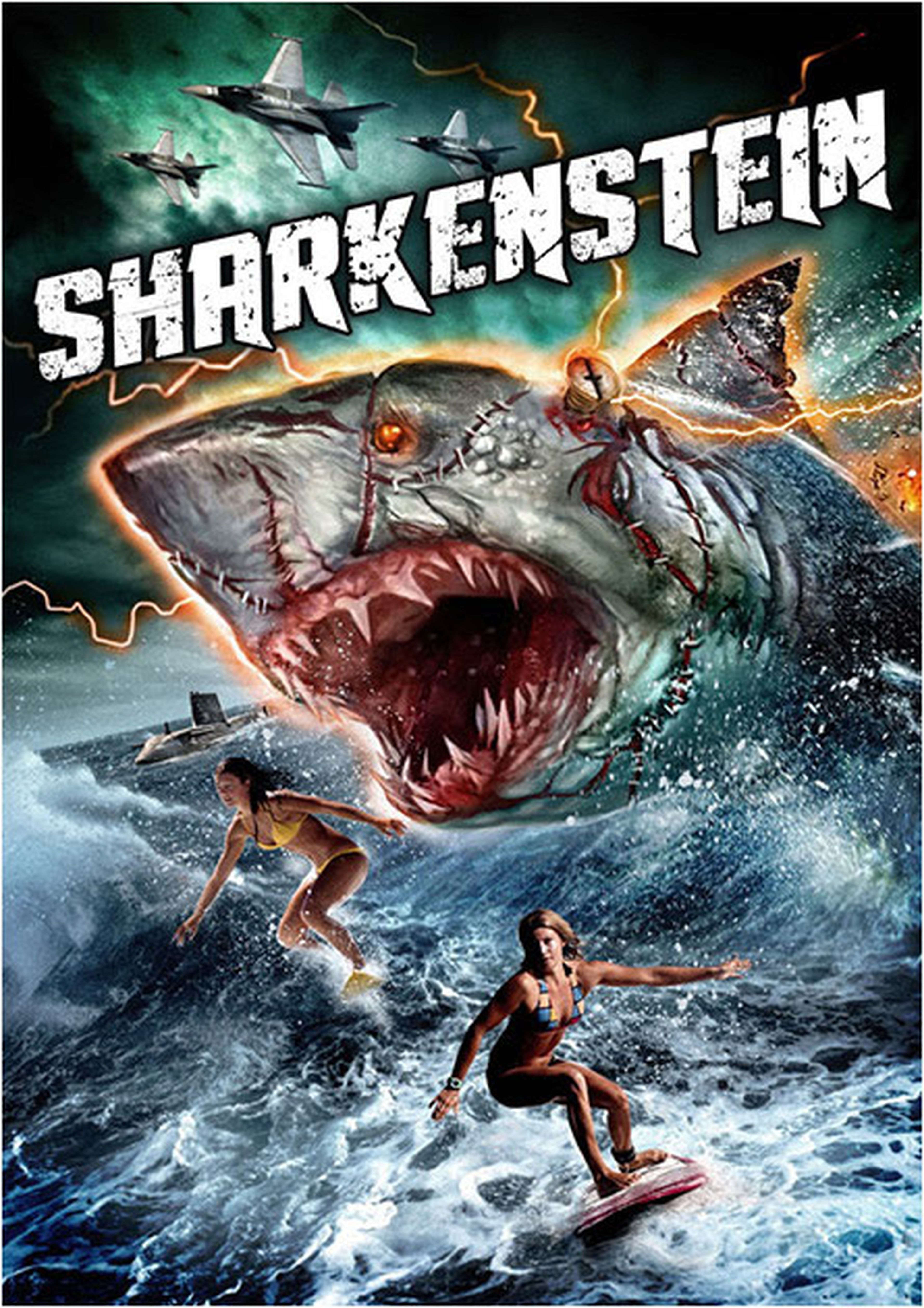 Sharkenstein – Primer tráiler de la nueva locura sobre tiburones-Frankenstein