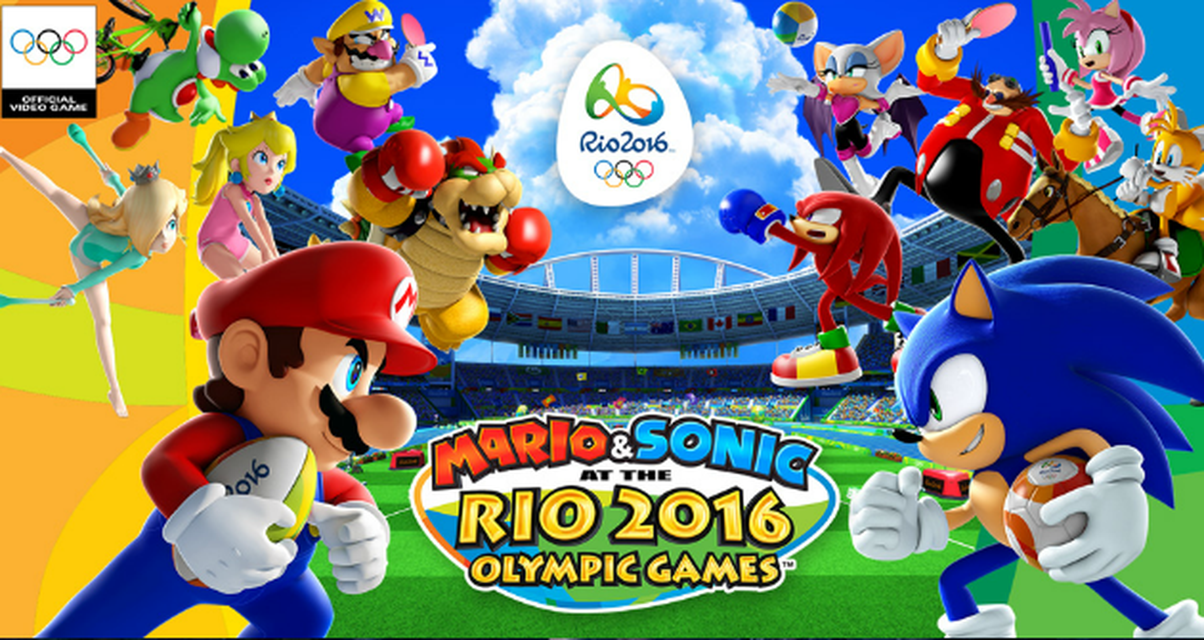 Игры rio. Mario Sonic Rio 2016. Марио и Соник на Олимпийских играх 2016 в Рио. Соник против Марио Олимпийские игры. Марио Соник Нинтендо.