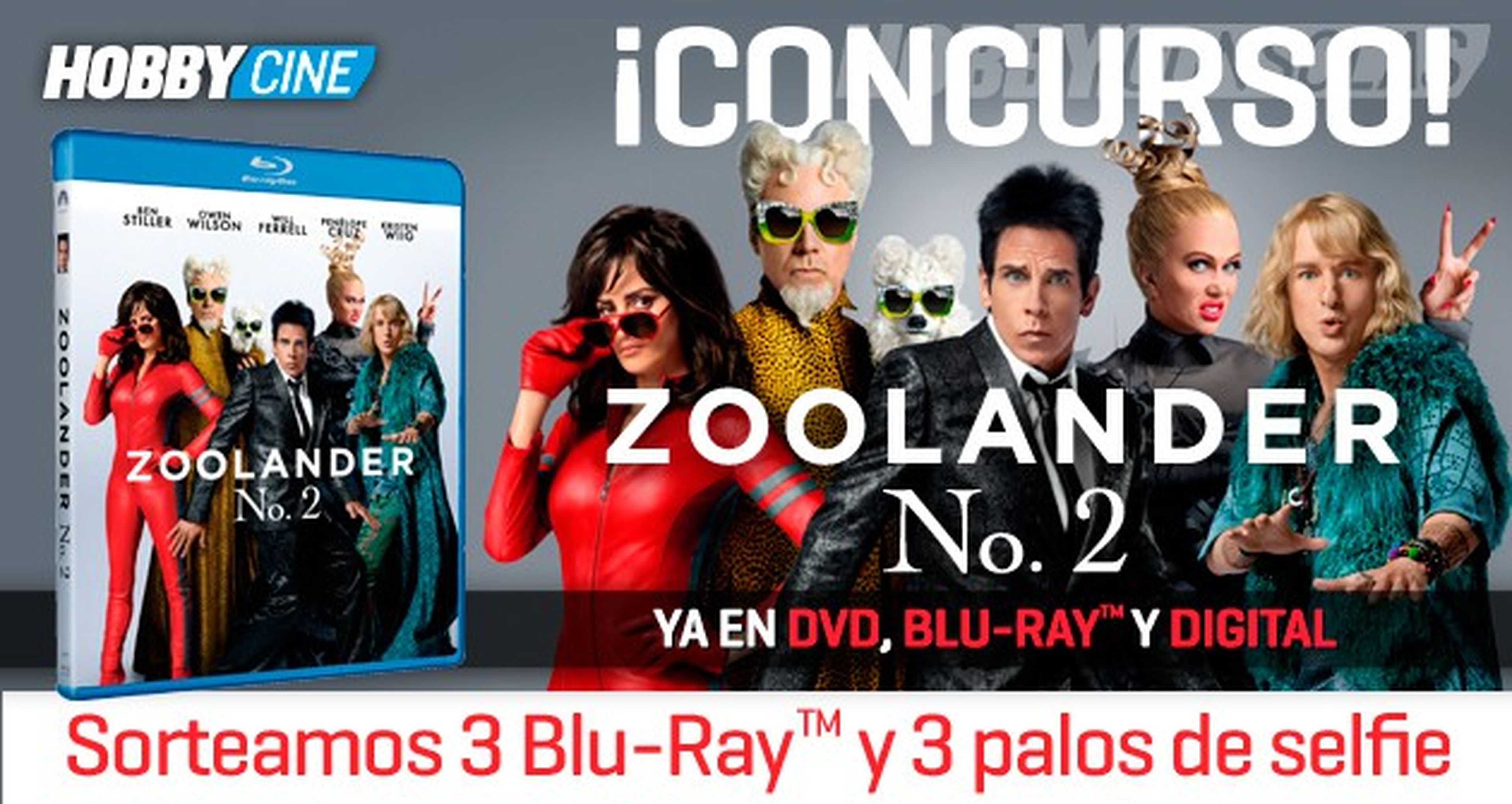 Zoolander 2 - Consigue una copia en Blu-Ray y un palo selfie