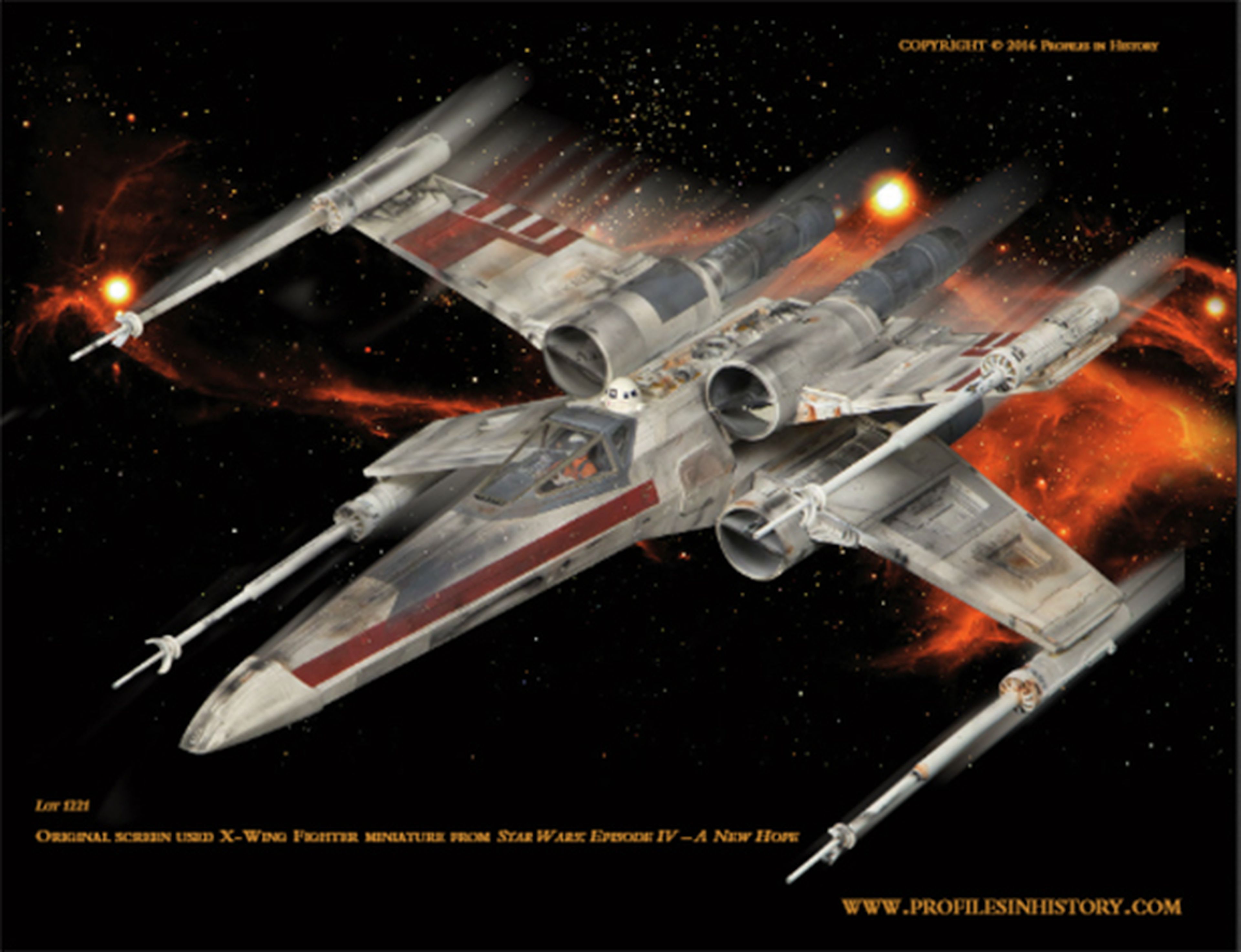 Star Wars - Un X-Wing original por 150.000 dólares