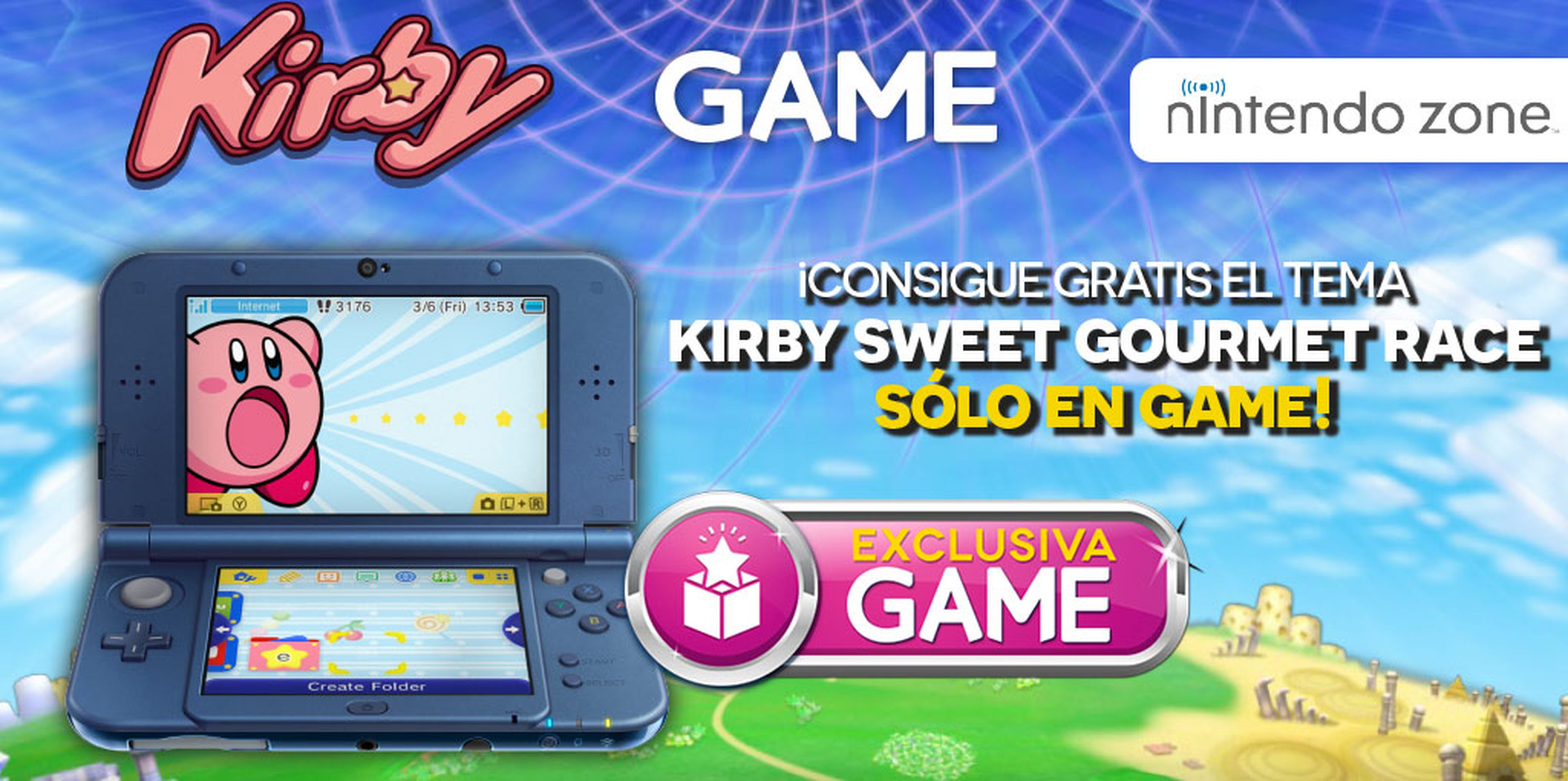 Kirby Planet Robobot - Tema para 3DS gratis en GAME