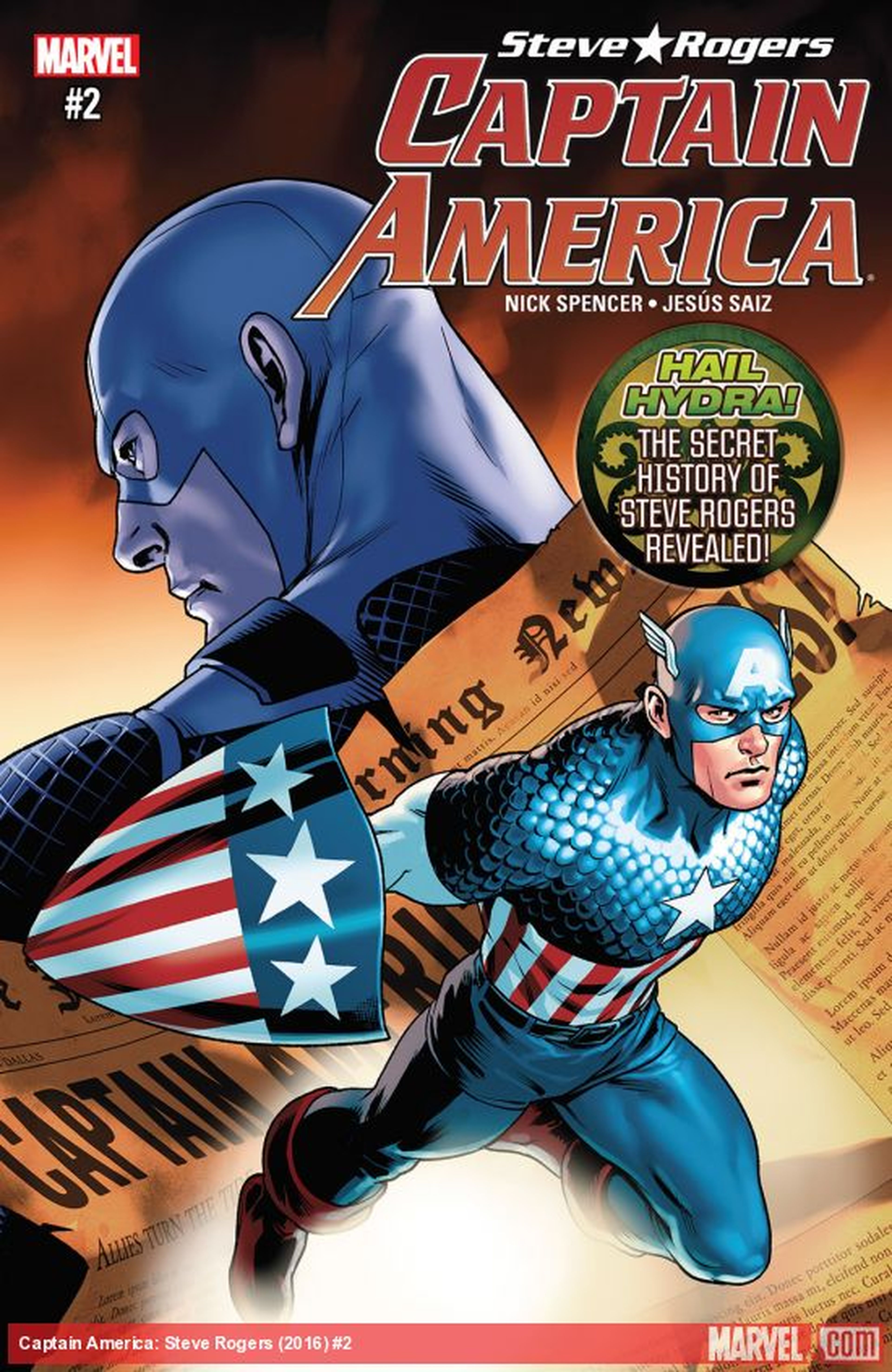 Capitán América: Steve Rogers #2 – Se revela el por qué del giro argumental