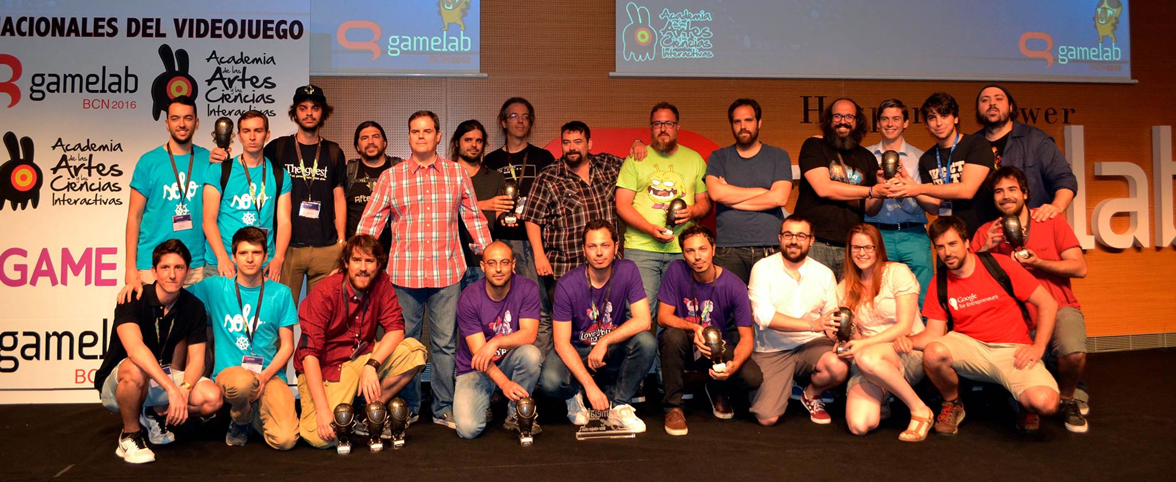Gamelab 2016 - Ganadores Premios Nacionales del Videojuego
