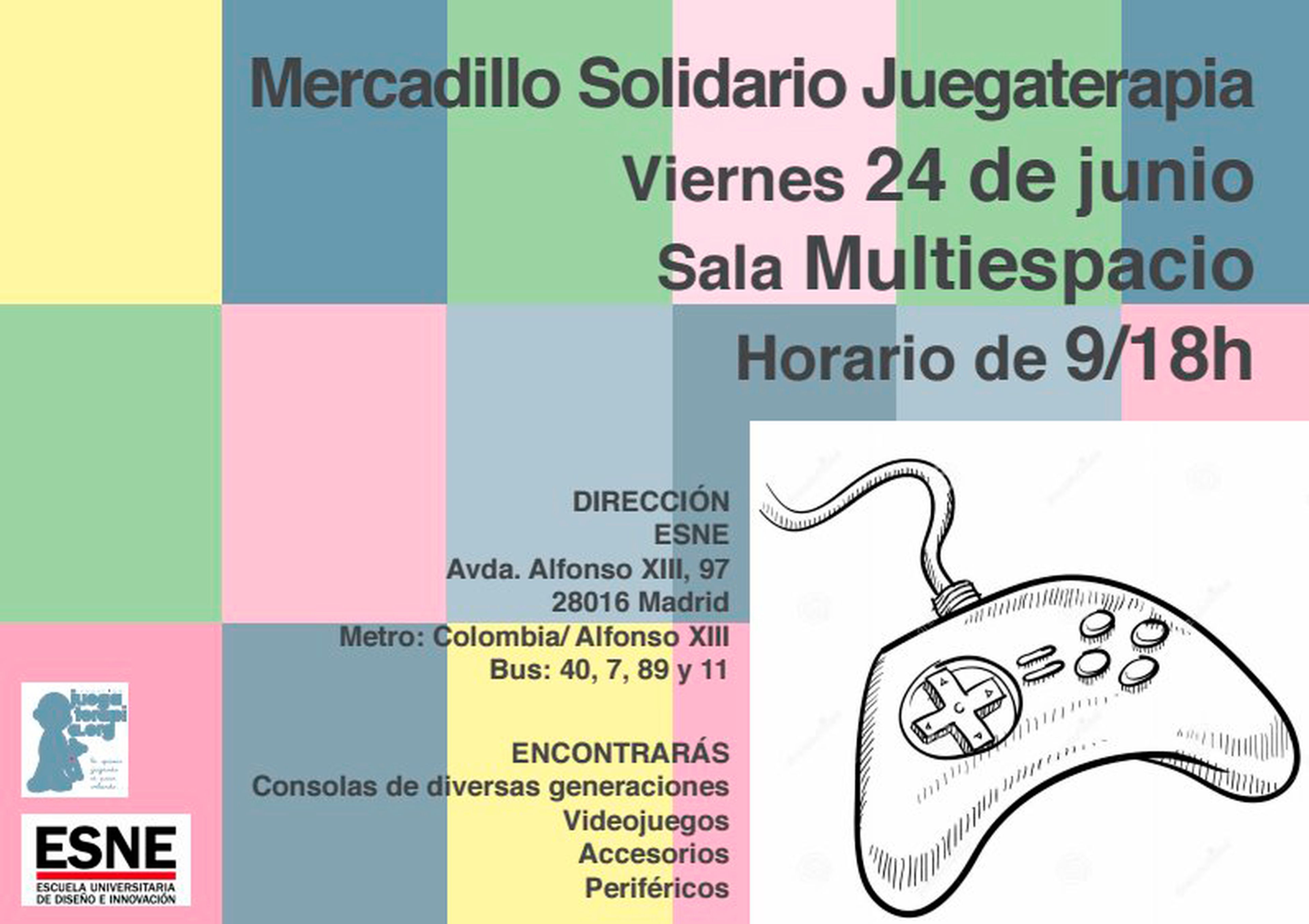 Mercadillo Solidario Juegaterapia 2016