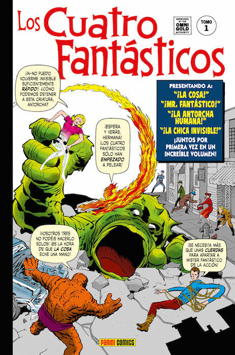 4 Fantásticos Marvel Gold 1 4 Fantásticos Marvel Gold 1 Portada