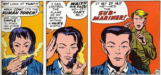 4 Fantásticos - Namor Fantastic Four Namor 1961