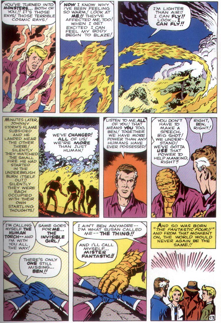 4 Fantásticos - El Origen 4 Fantásticos - 1961