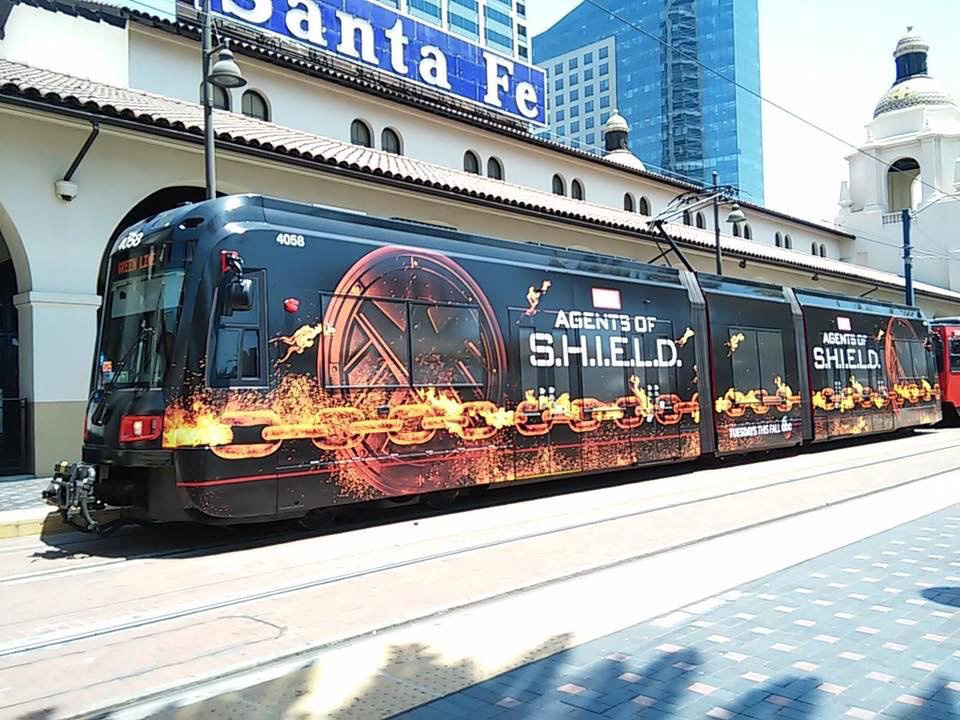 Agents os Shield Tranvia San Diego, promoción temporada 4