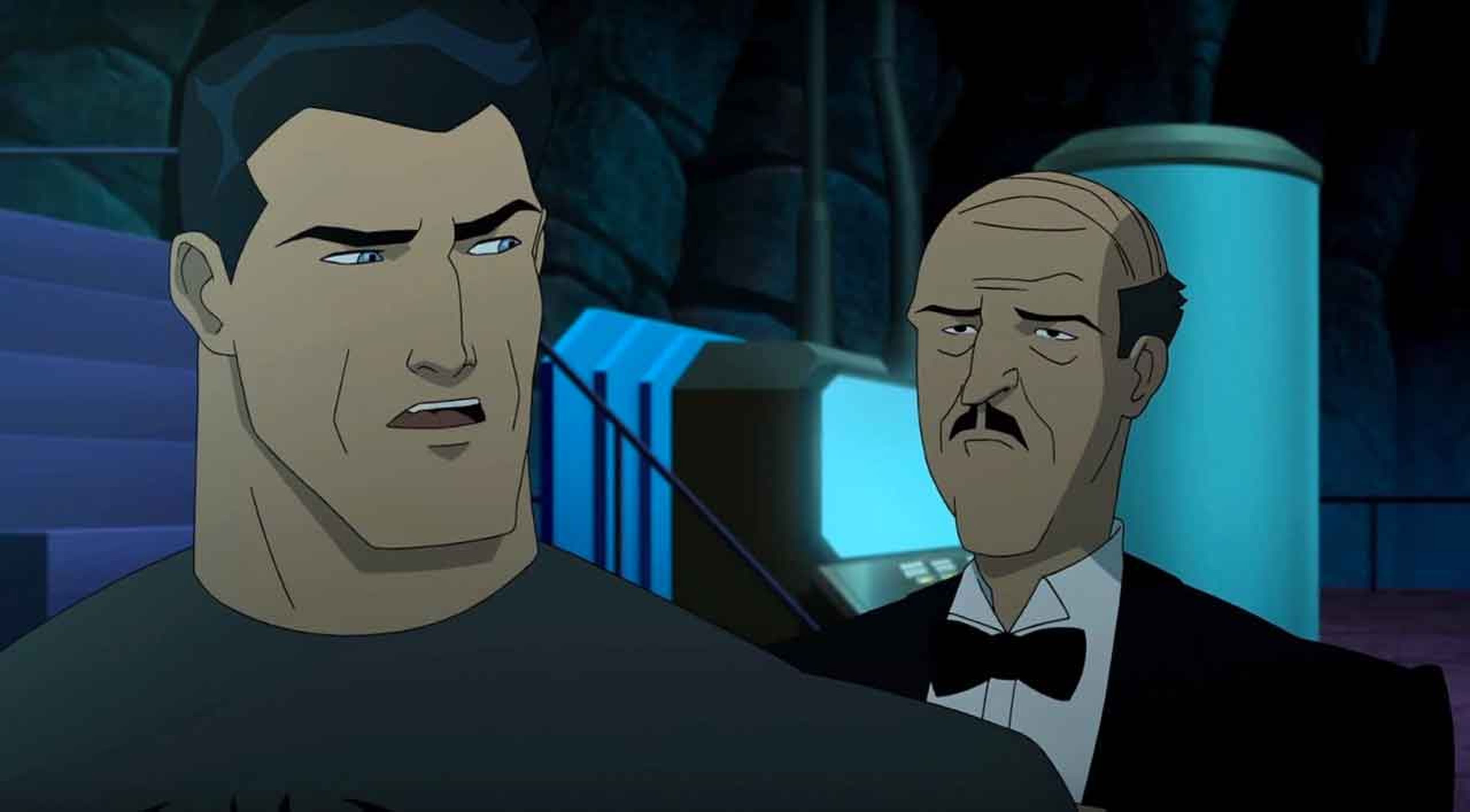 Batman y Alfred en Batman: la broma asesina