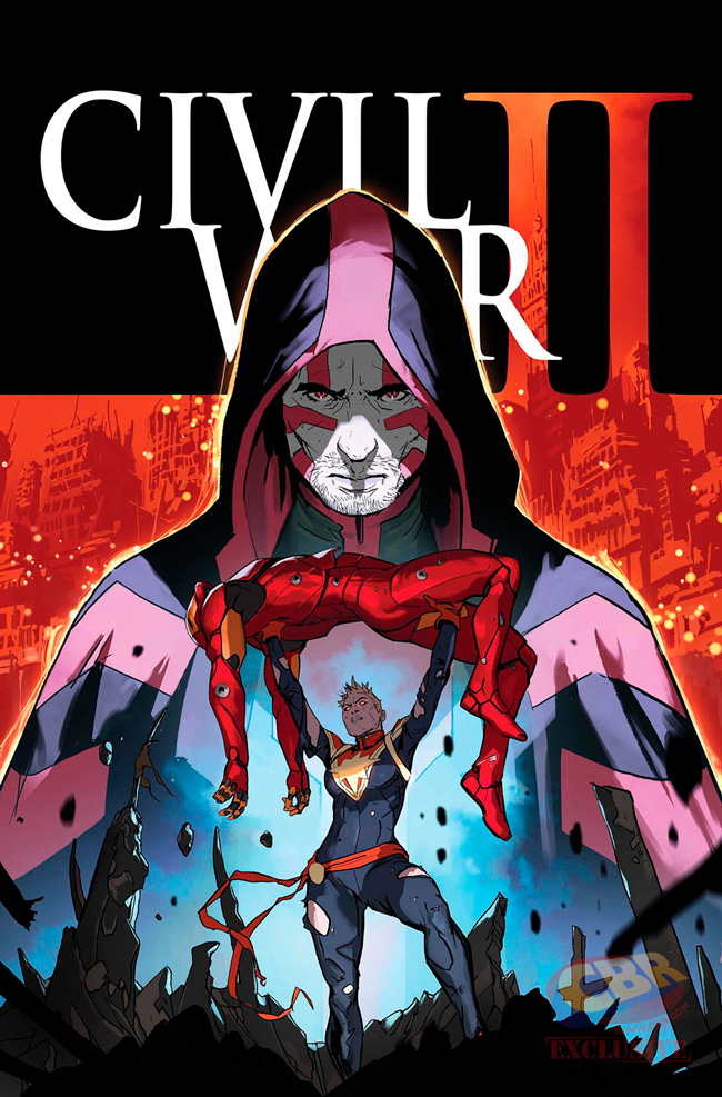 civil war ii portada número #7 civil war ii portada número #7