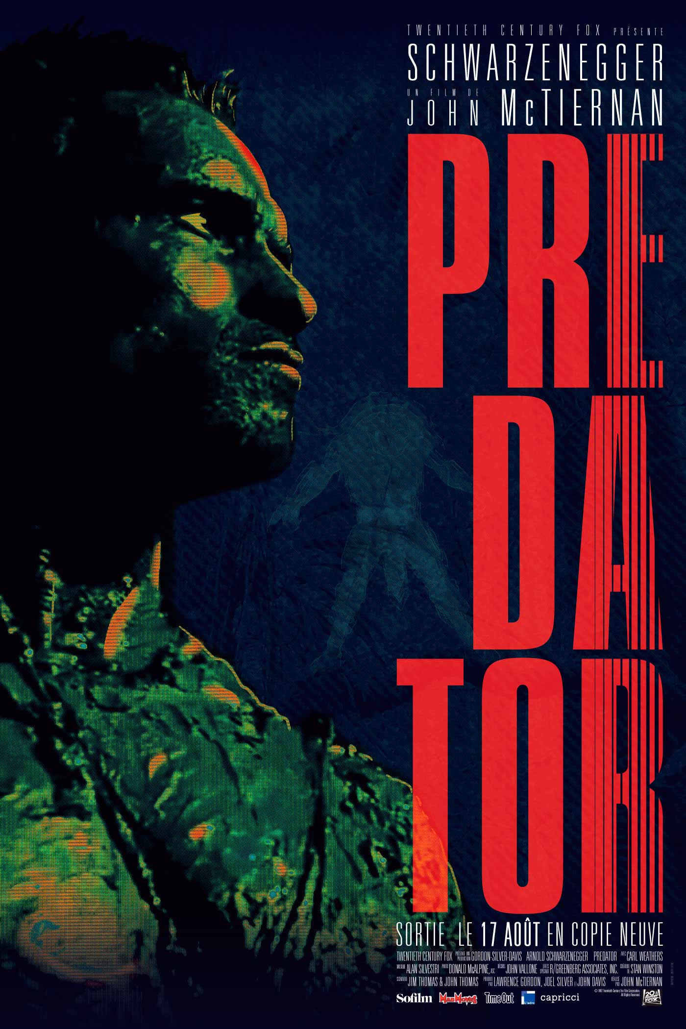 Depredador, restaurado Póster de la restauración de Depredador