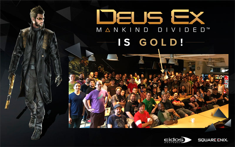 Deus Ex: Mankind Divided Gold Deus Ex: Mankind Divided Gold