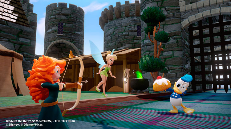 Disney Infinity 2.0 Brave, Donald, Campanilla
