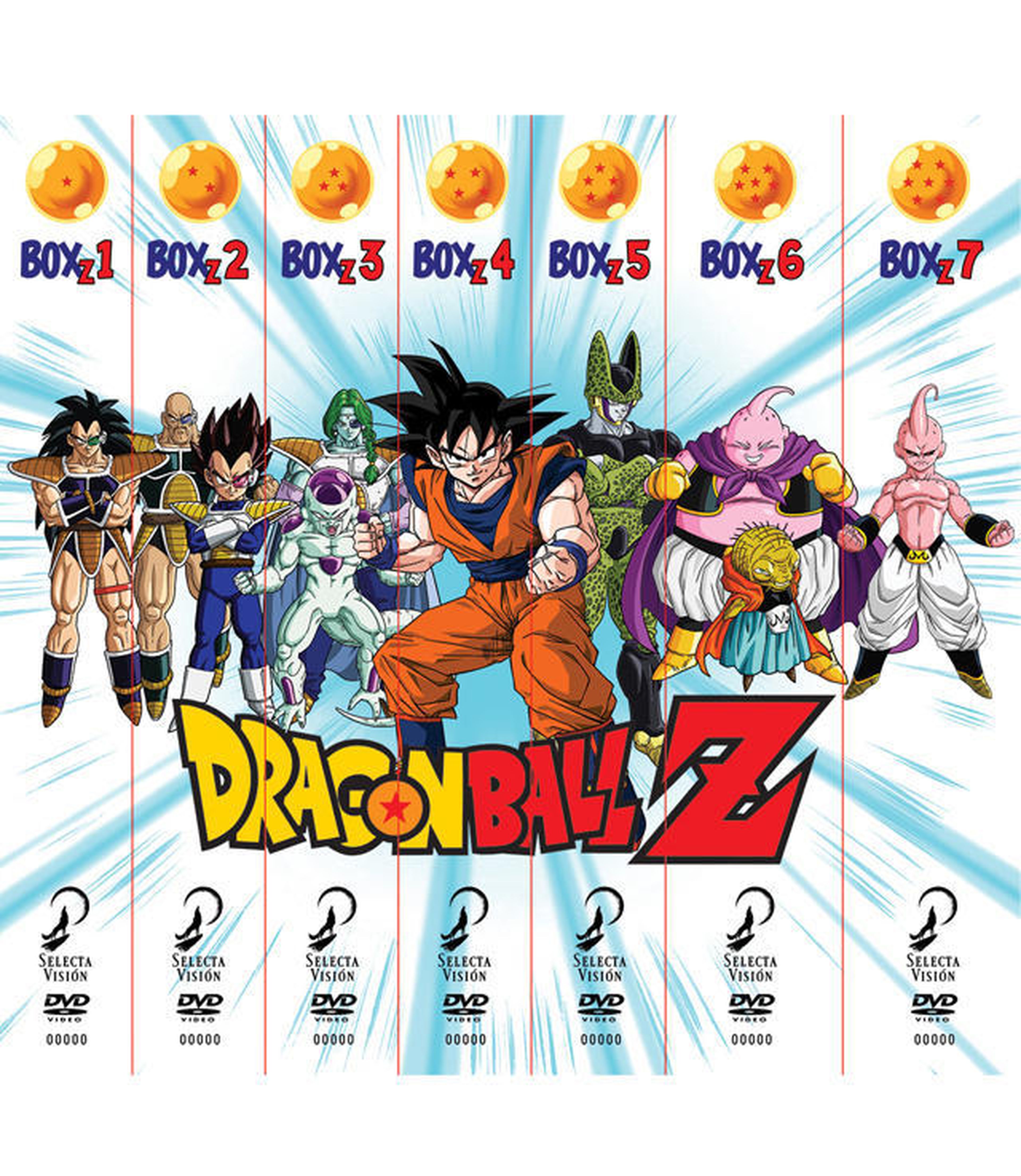 Dragon Ball Z serie completa concurso HC 300