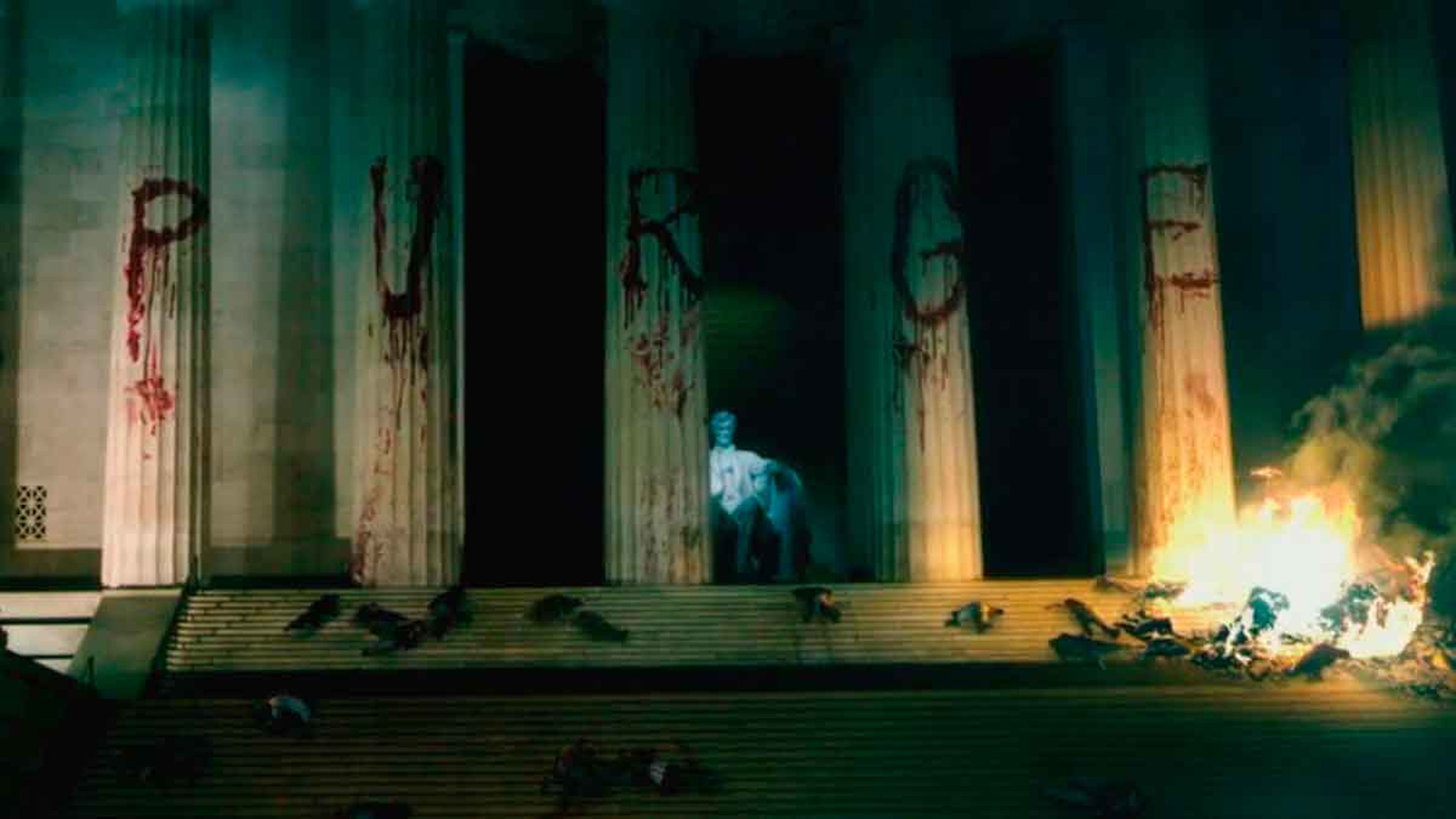 Election: la noche de las bestias - Monumento Lincoln