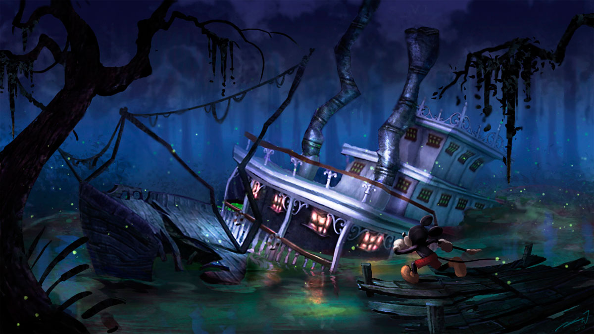 Epic Mickey Concepto de arte
