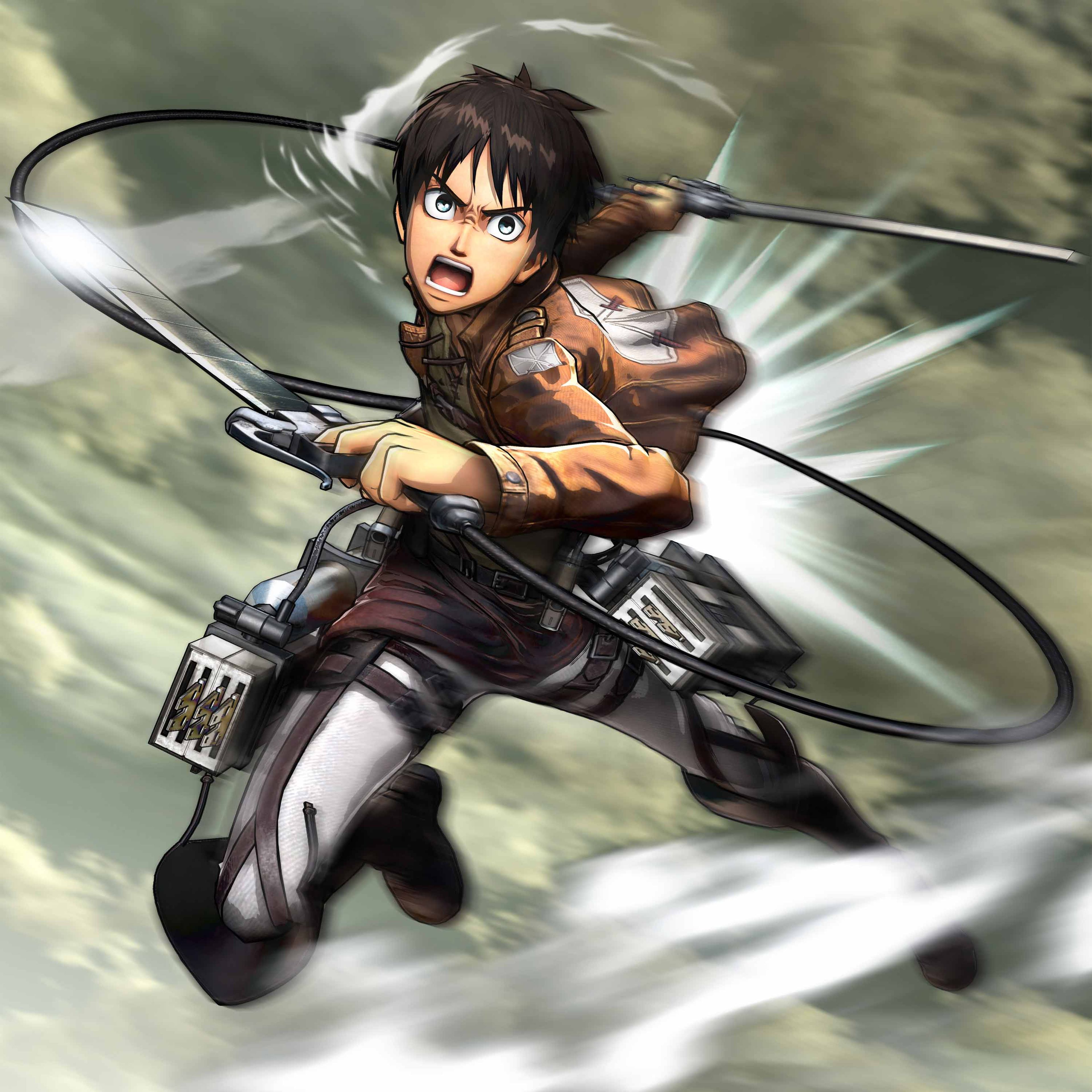 Eren Yeager en Attack on Titan Wings of Freedom