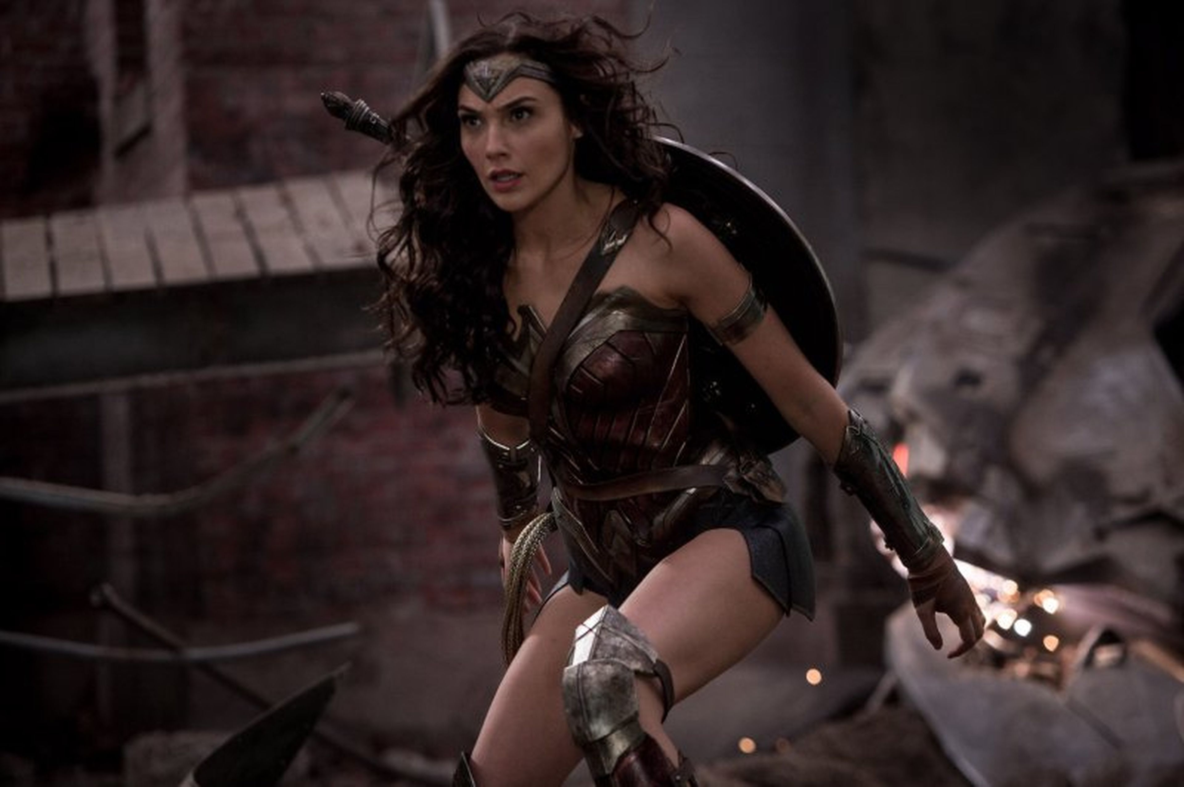 Gal Gadot como Wonder Woman en Batman v Superman
