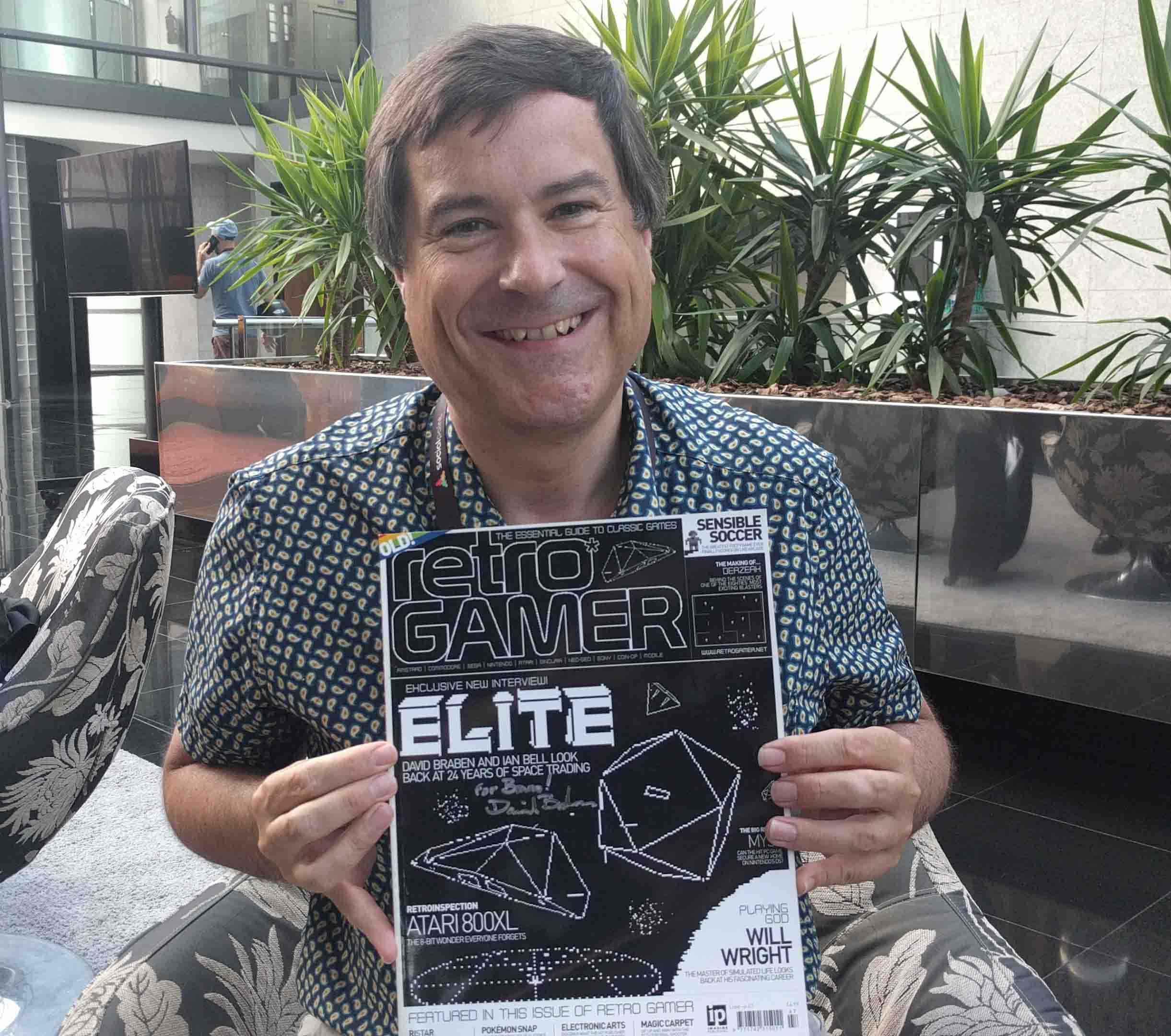 Gamelab 2016 Braben RetroGamer Gamelab Gamelab 2016 David Braben