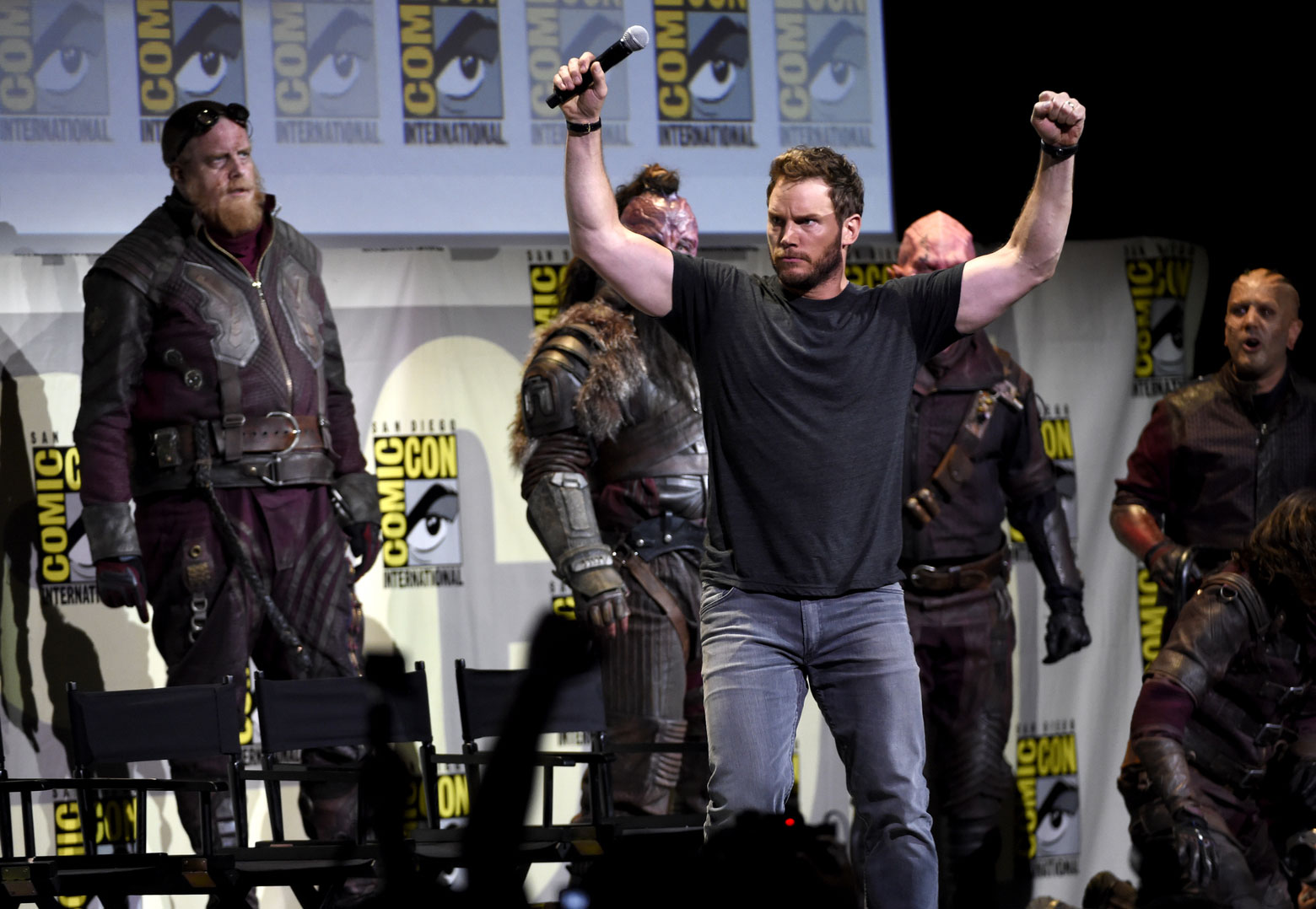 Guardianes de la Galaxia Vol. 2 Comic-Con 2016, Marvel, Guardianes