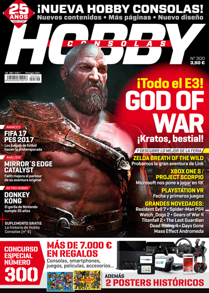 Hobby Consolas 300 portada Hobby Consolas 300 portada