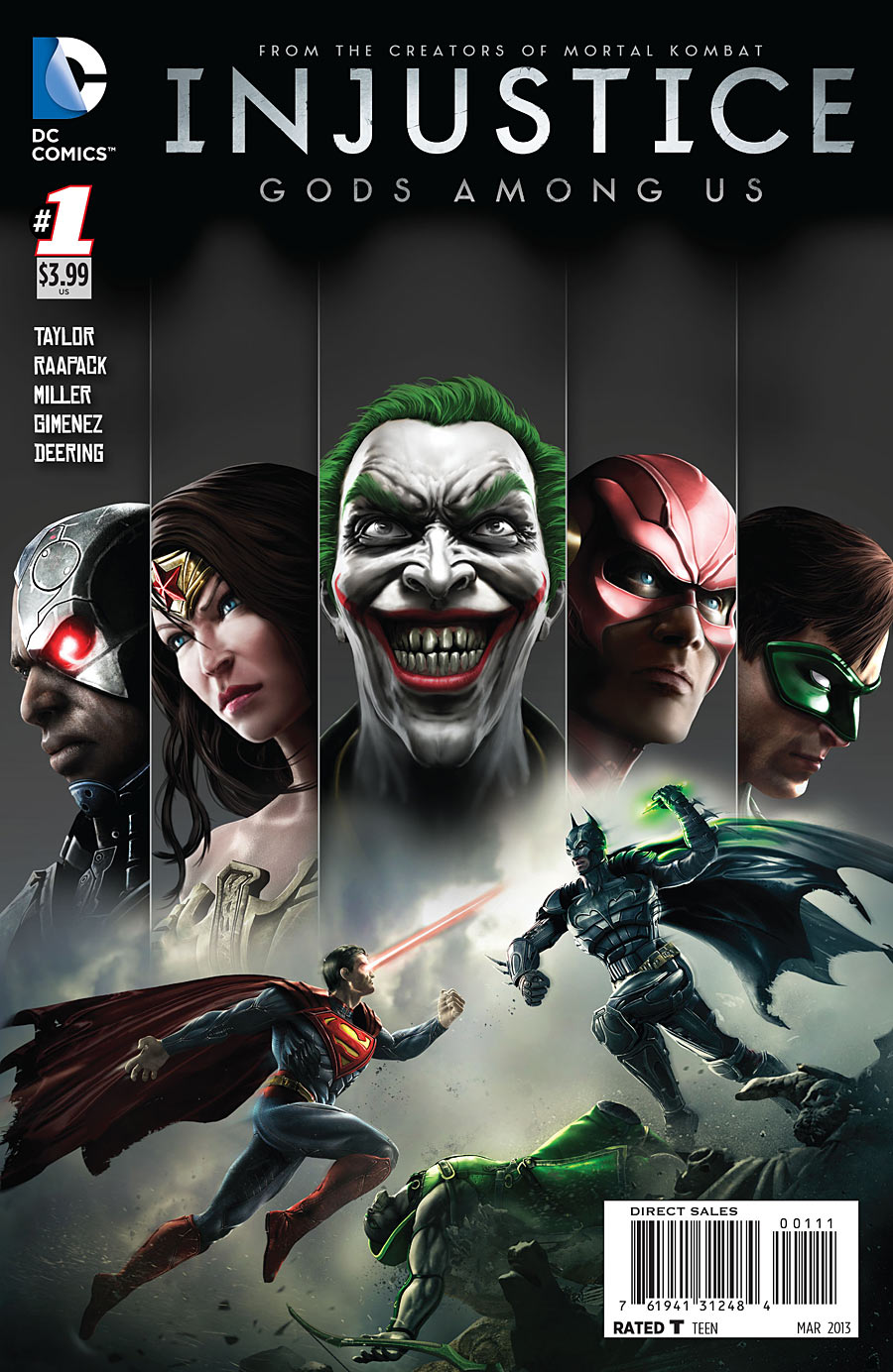 Injustice Gods Among Us comic Injustice comic